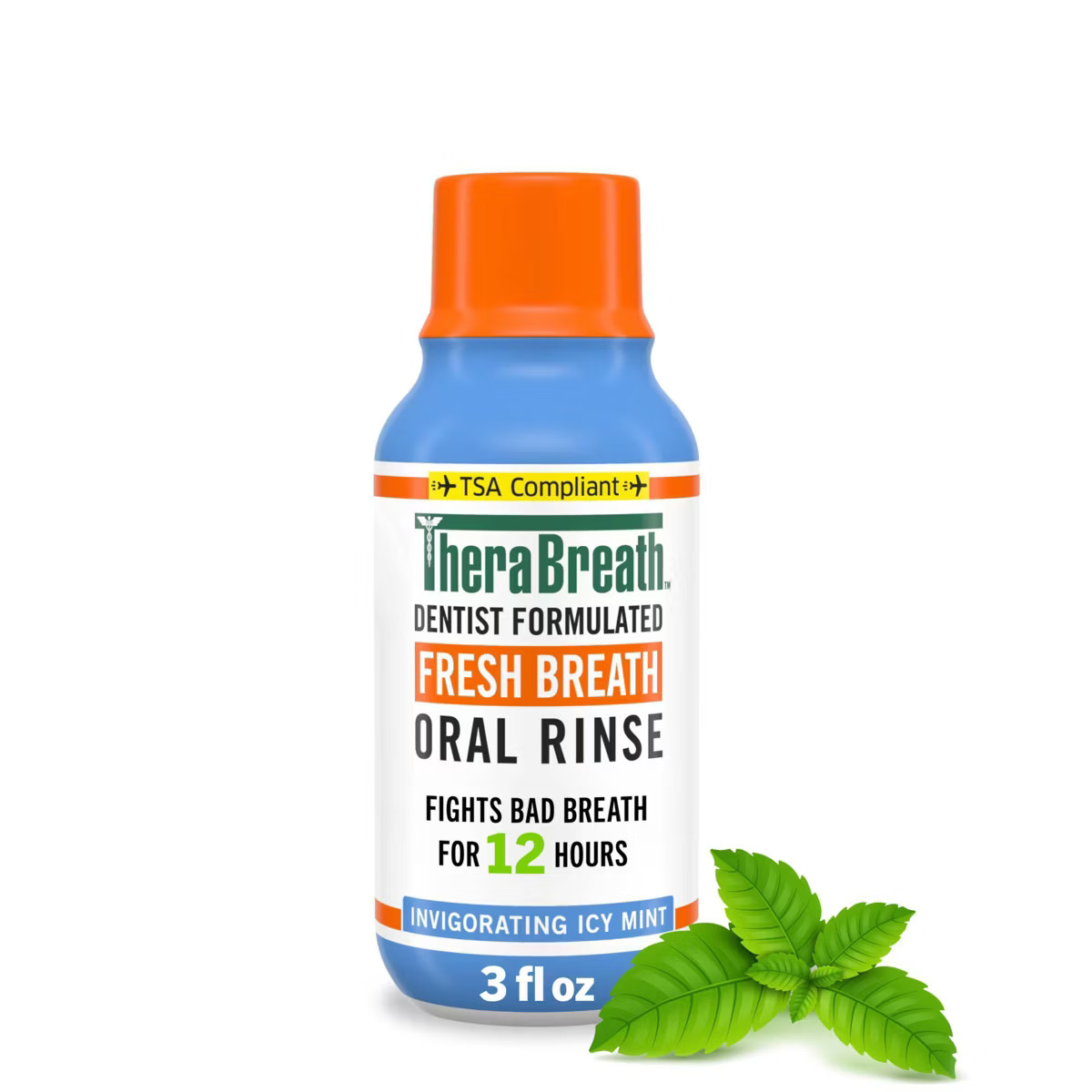 TheraBreath Fresh Breath Mouthwash - Icy Mint | Target