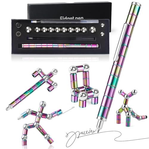 Fidget Pen,Magnetic Toy Pen,Eliminate Pressure Fidget Pen for Desk Toys ,Gifts for Teenages,Novelty Toy Gift for Kids or Friends | Amazon (US)