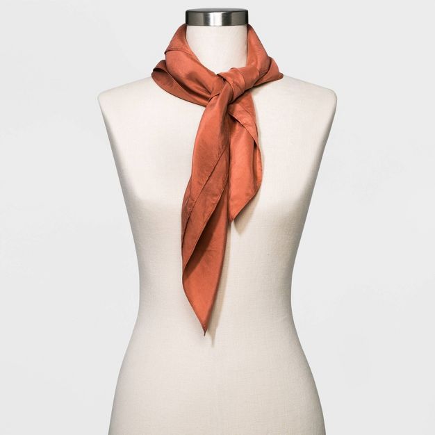 Women's Printed Washable Silk Scarf - Universal Thread™ | Target
