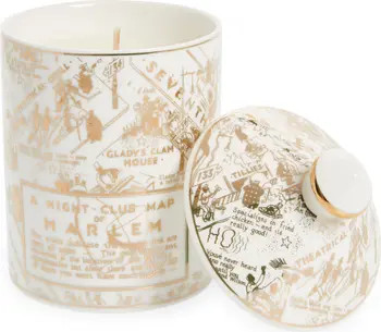 Harlem Candle Co. Speakeasy Harlem Map Ceramic Luxury Candle | Nordstrom | Nordstrom