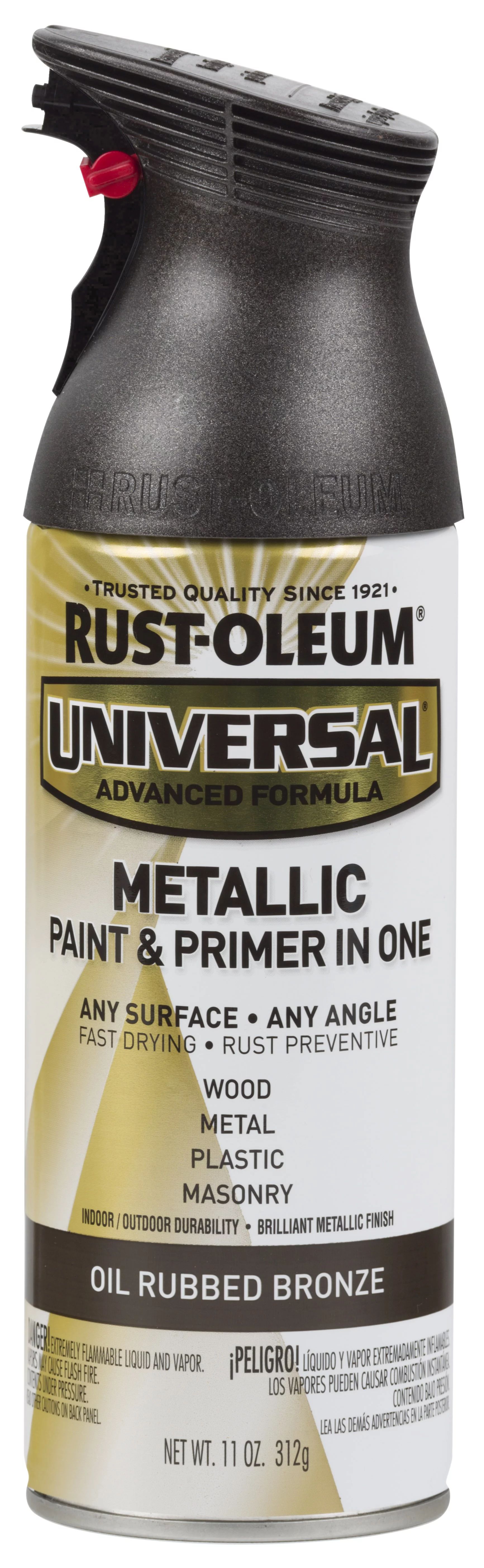 Oil Rubbed Bronze, Rust-Oleum Universal All Surface Interior/Exterior Metallic Spray Paint, 11 oz... | Walmart (US)