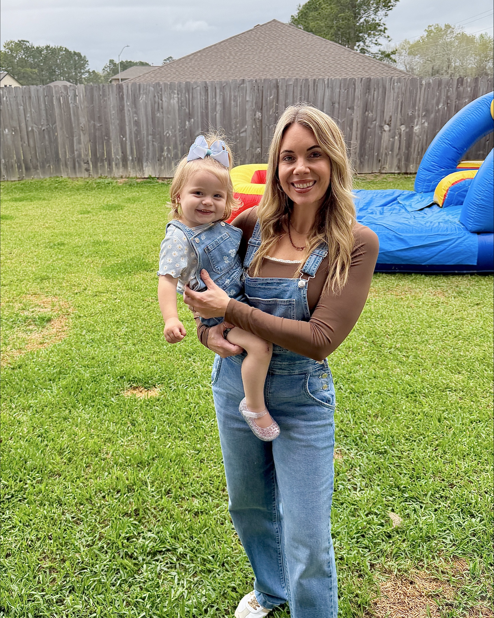 Gotta have matching overalls! I linked two of my favorite Walmart overalls because they typically are sold out. 

#LTKBaby #LTKmomlife #LTKootd