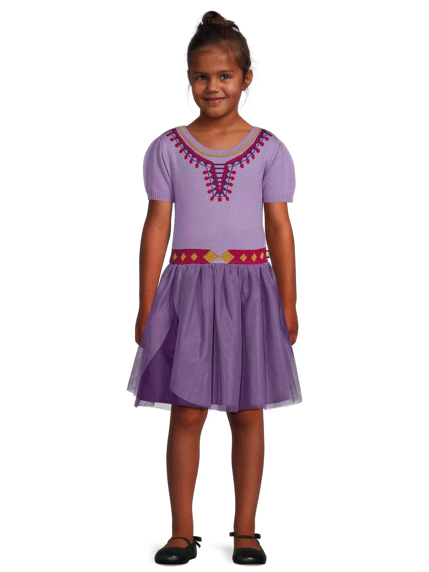 Disney Girls’ Wish Cosplay Sweater Dress, Sizes 4-16 | Walmart (US)
