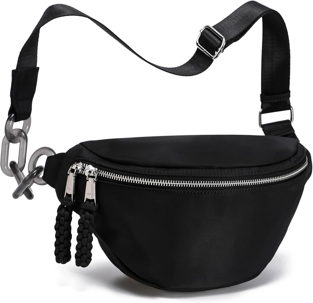 Haytijoe Bum Bag Plus Size Fanny Pack for Women Fashion Waist Pack Travel Crossbody Bags Belt Bag... | Amazon (US)