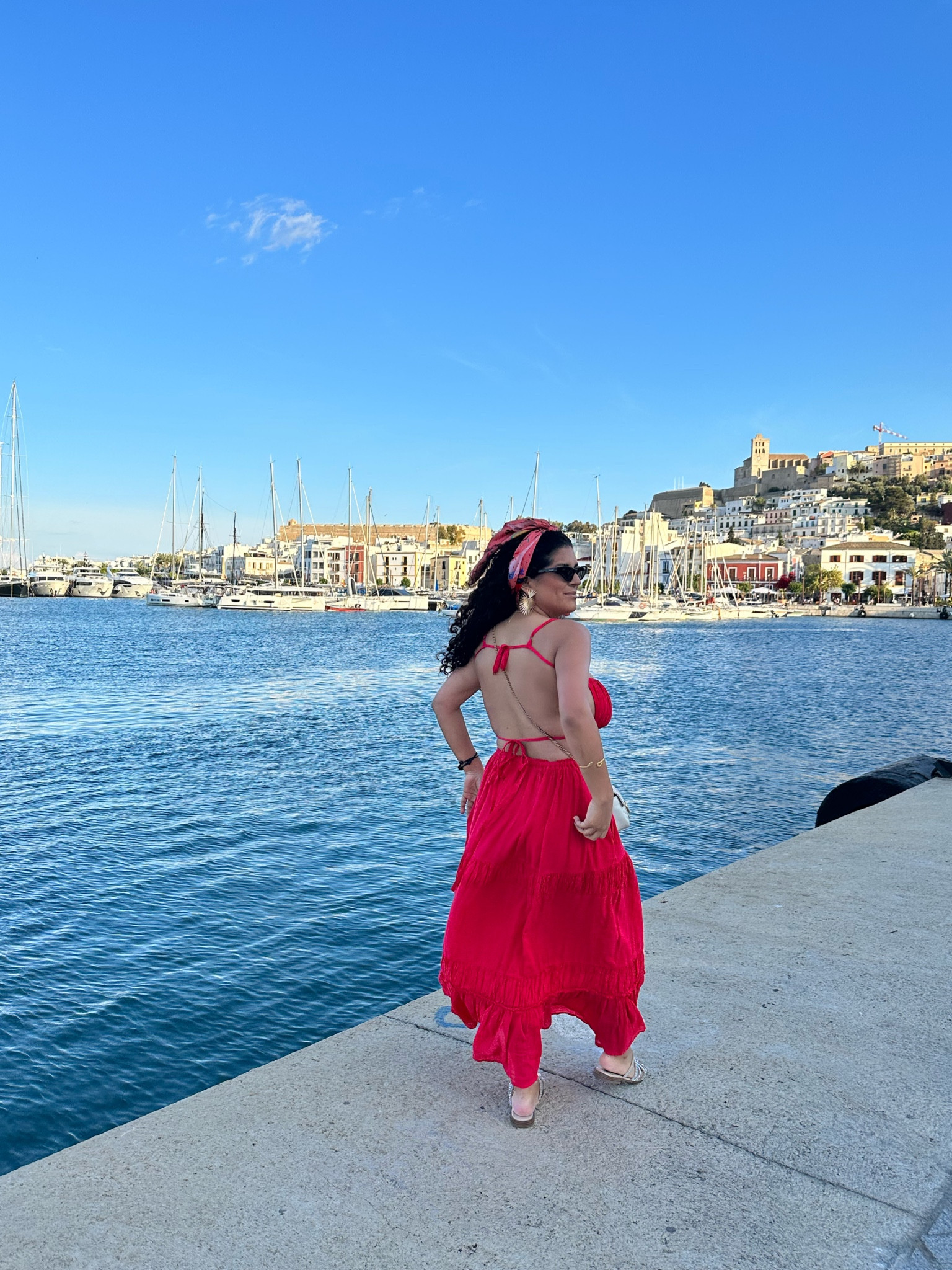 Obsessed with this backless dress! Perfect for Ibiza! Or any travels! I got a size medium 🥰 @freepeople #freepeople 

#LTKtravel #LTKstyletip #LTKSeasonal