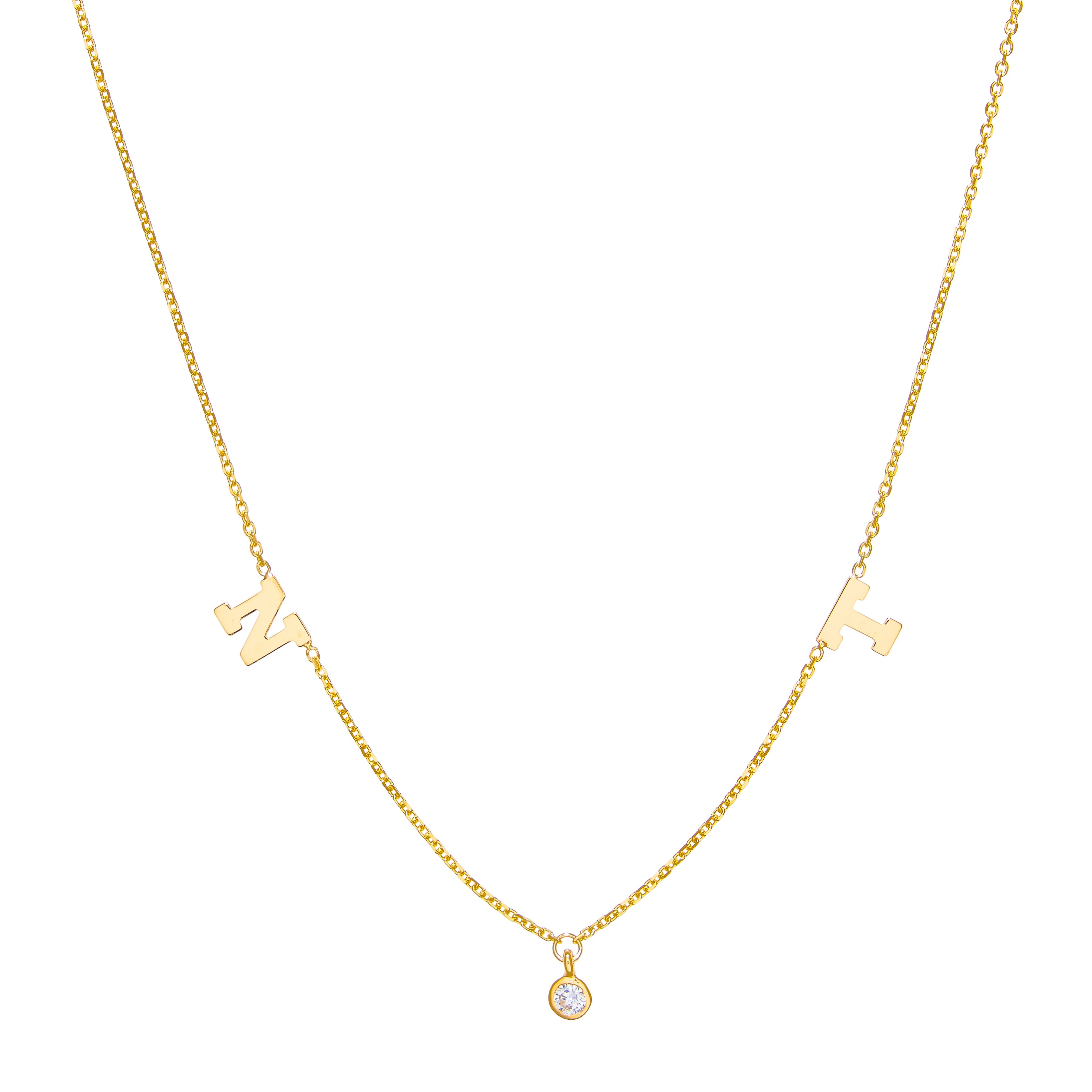 Baby Squad Goals Letters + Dangling Diamond | Lola James Jewelry