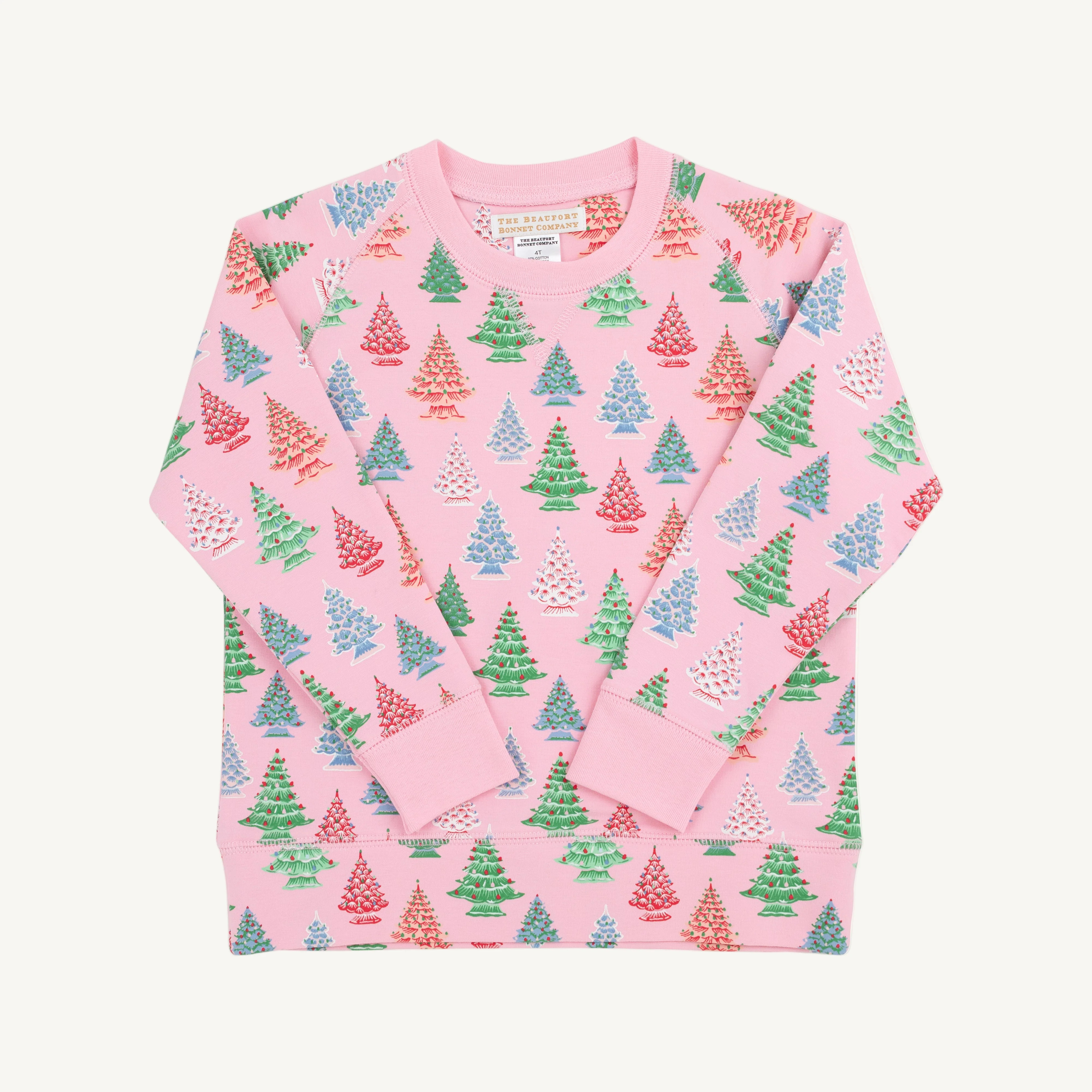 Cassidy Comfy Crewneck - Need a Little Nostalgia with Pier Party Pink | The Beaufort Bonnet Company