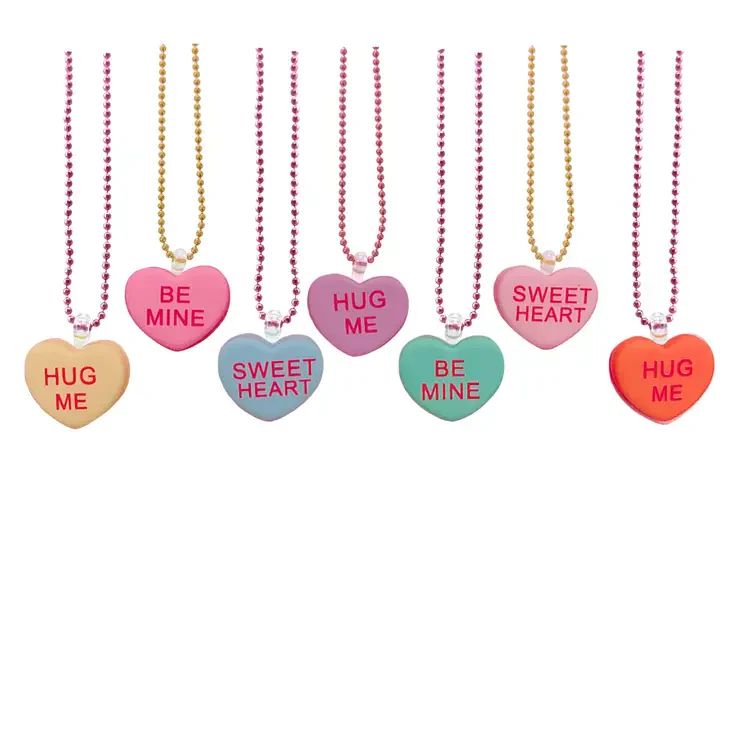 Candy Conversation Heart Necklaces (Sold Individually) | Ellie and Piper