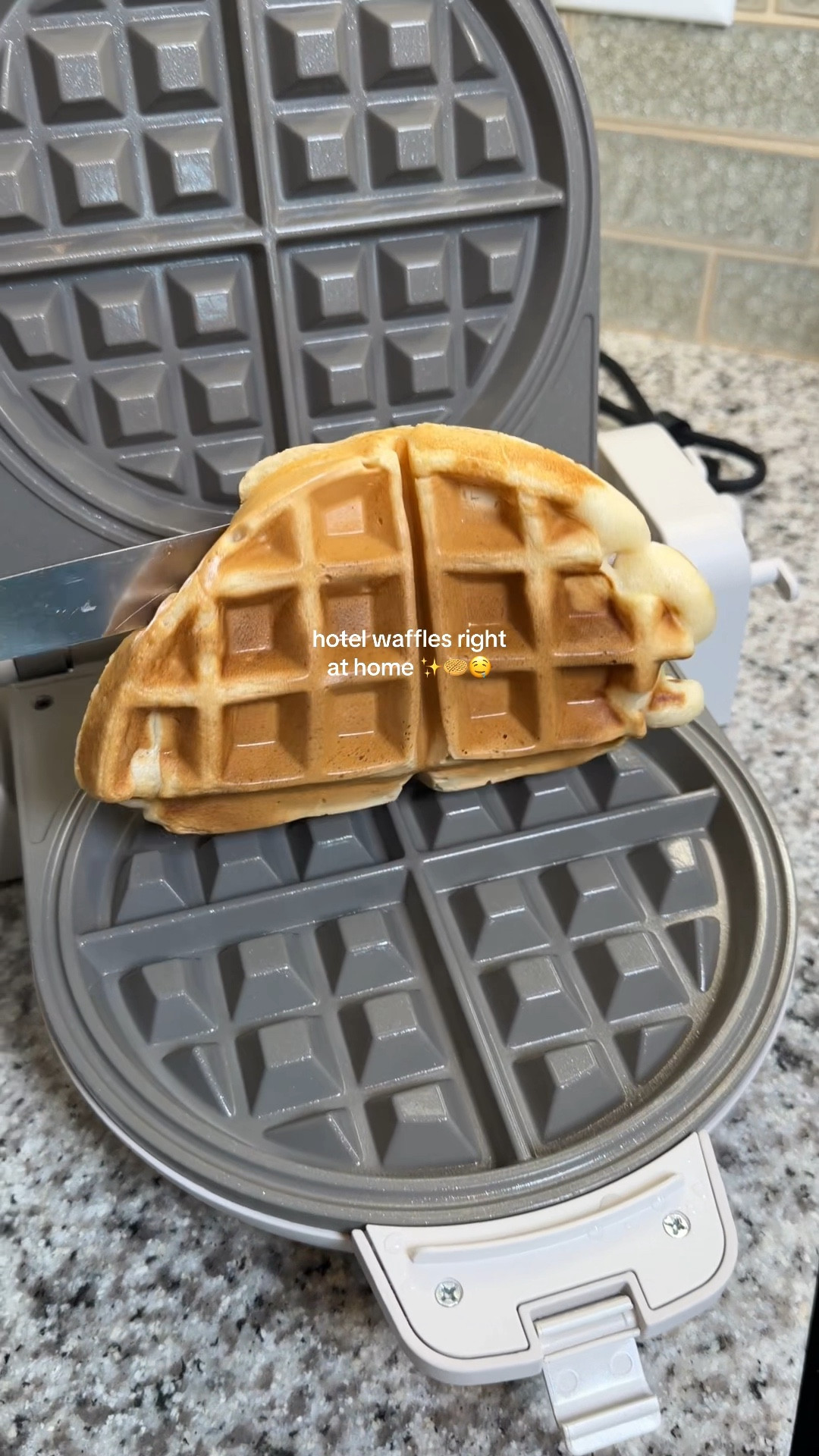 Nothing better than waffles in the morning 🧇#waffles #wafflemaker # breakfast 

#LTKmorningroutine #LTKfoodie #LTKSaleAlert