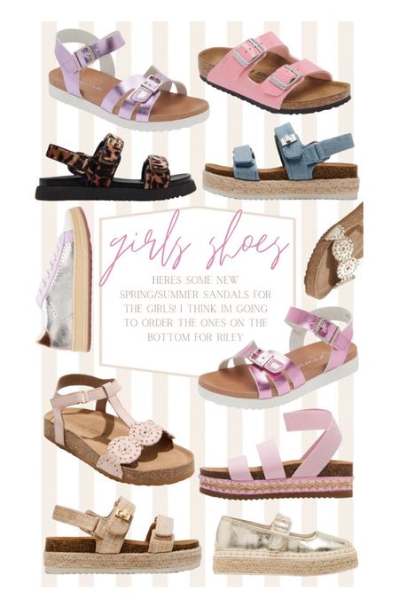 Girls new spring/summer sandals! 

#LTKshoecrush #LTKkids