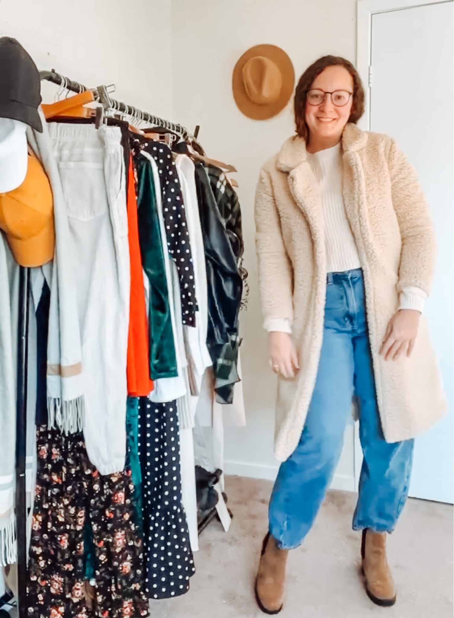 Cropped sweater styling part 2 - tuck in and throw a cute coat or cardi over the look! 

#LTKstyletip #LTKcurves #LTKSeasonal
