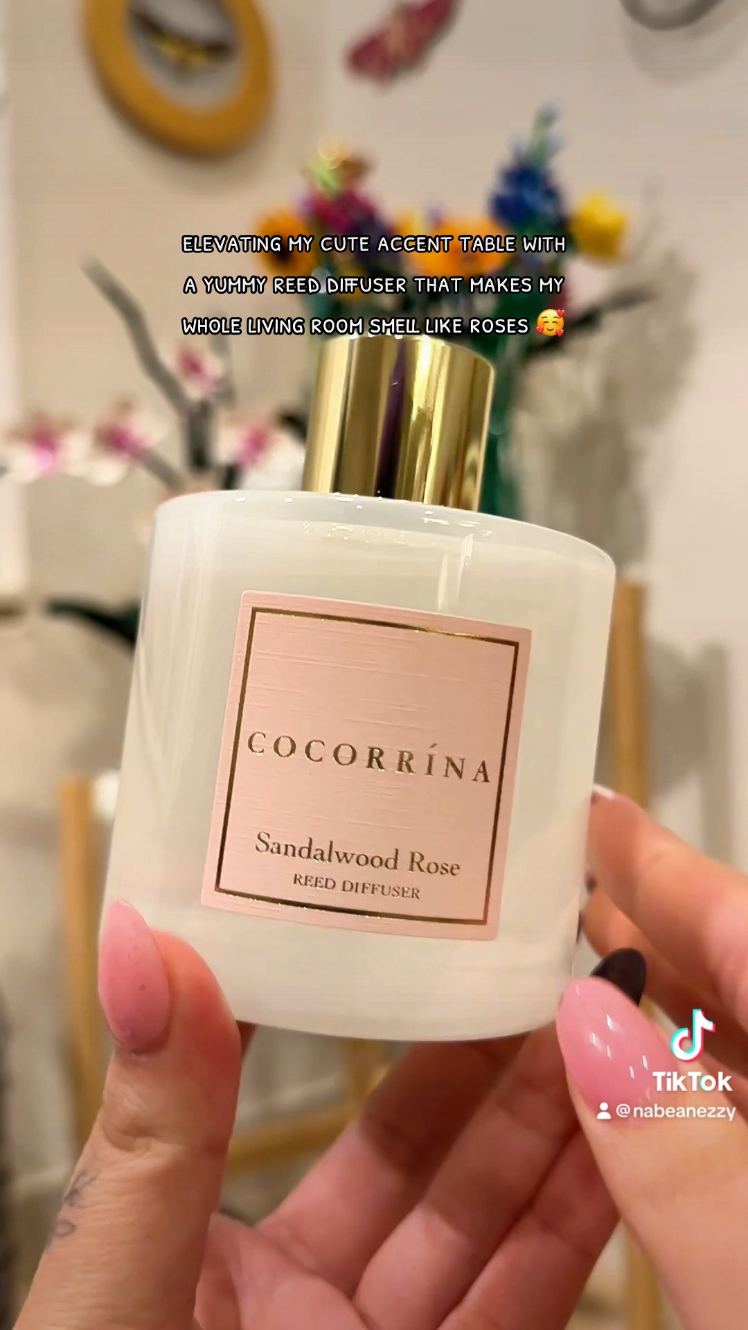 this reed diffuser makes your whole home smell like roses!!! what’s amazing is you can just flip the reed sticks the other way when it’s not as yummy anymore. #homedecor 

#LTKVideo #LTKU #LTKhome