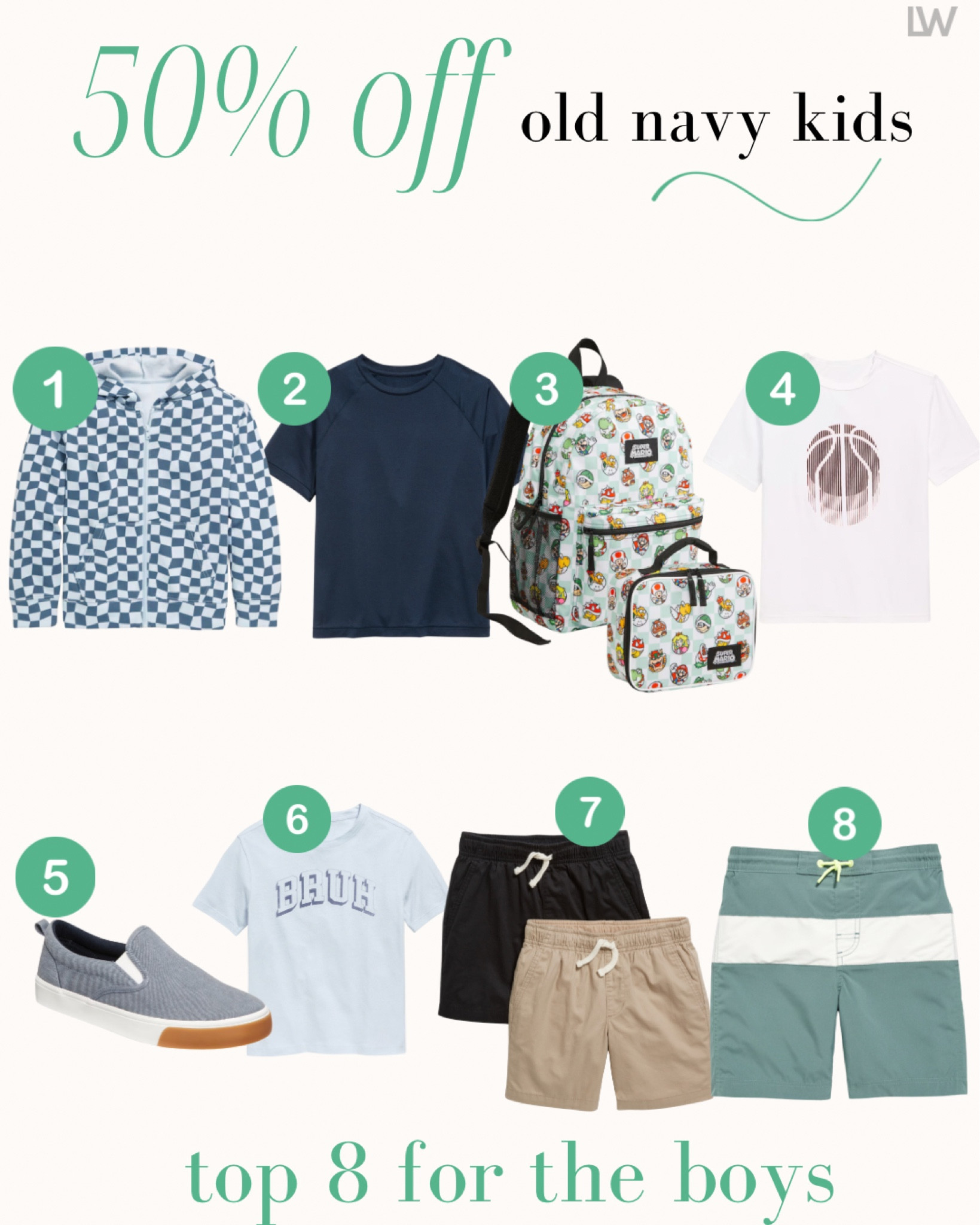 50% off Old Navy - these 8 boys picks are hands down my favorite. Pretty well stocked too. 50% off until 7/18! 

#LTKSaleAlert #LTKFindsUnder50 #LTKKids