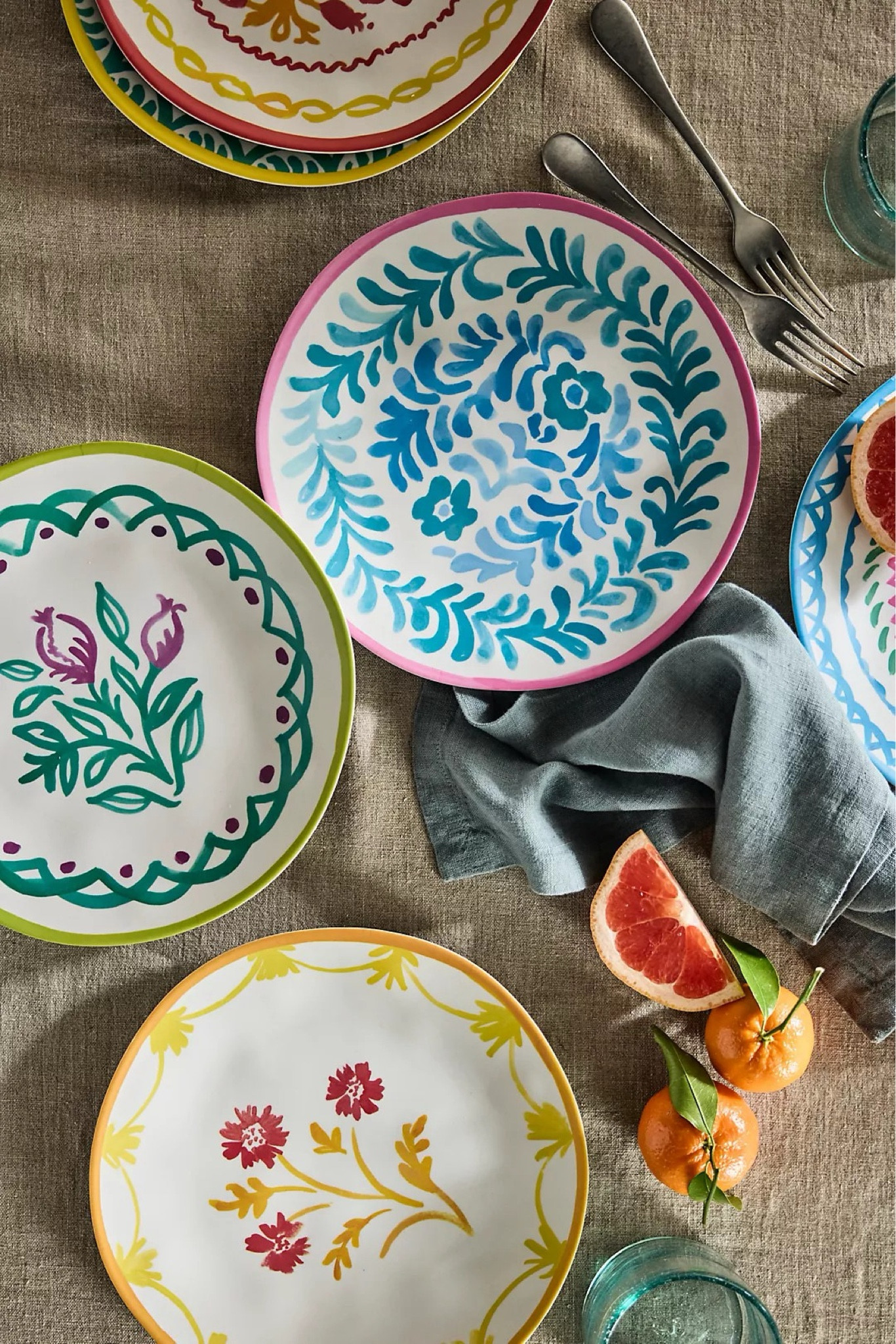 Elevate your outdoor dining experience with these vibrant, terrain-inspired melamine plates! Crafted for durability and designed with colorful prints, these plates are perfect for picnics and patio dining. Dishwasher safe and sturdy, they blend style with convenience, making every meal a delightful celebration of nature. Embrace the beauty of the outdoors with plates that are as functional as they are fashionable!

#LTKWedding #LTKHome #LTKGiftGuide