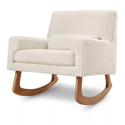 Click for more info about Nursery Works Sleepytime Rocker, Greenguard Gold Certified - Light Legs - Ivory Boucle