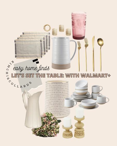 Rounding up a new few home favs that would be perfect for Mother’s Day! Entertaining is easy with a Walmart+ membership. Delivery from your local @Walmart store is free over $35, and there is no order minimum for free shipping. Everything to put together is fabulous table below!


#walmartpartner#walmartplus

#LTKunder50 #LTKhome #LTKstyletip