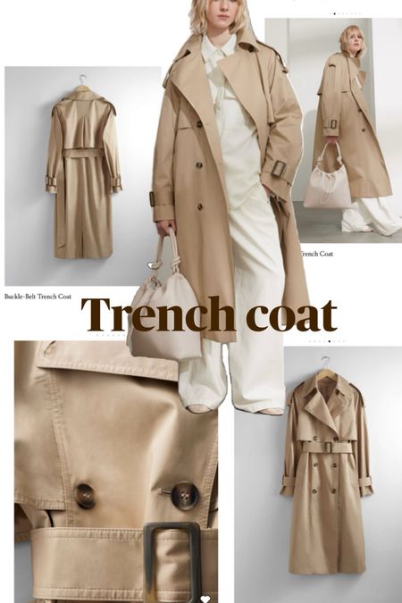 Buckle-Belt Trench Coat

#LTKstyletip #LTKSeasonal