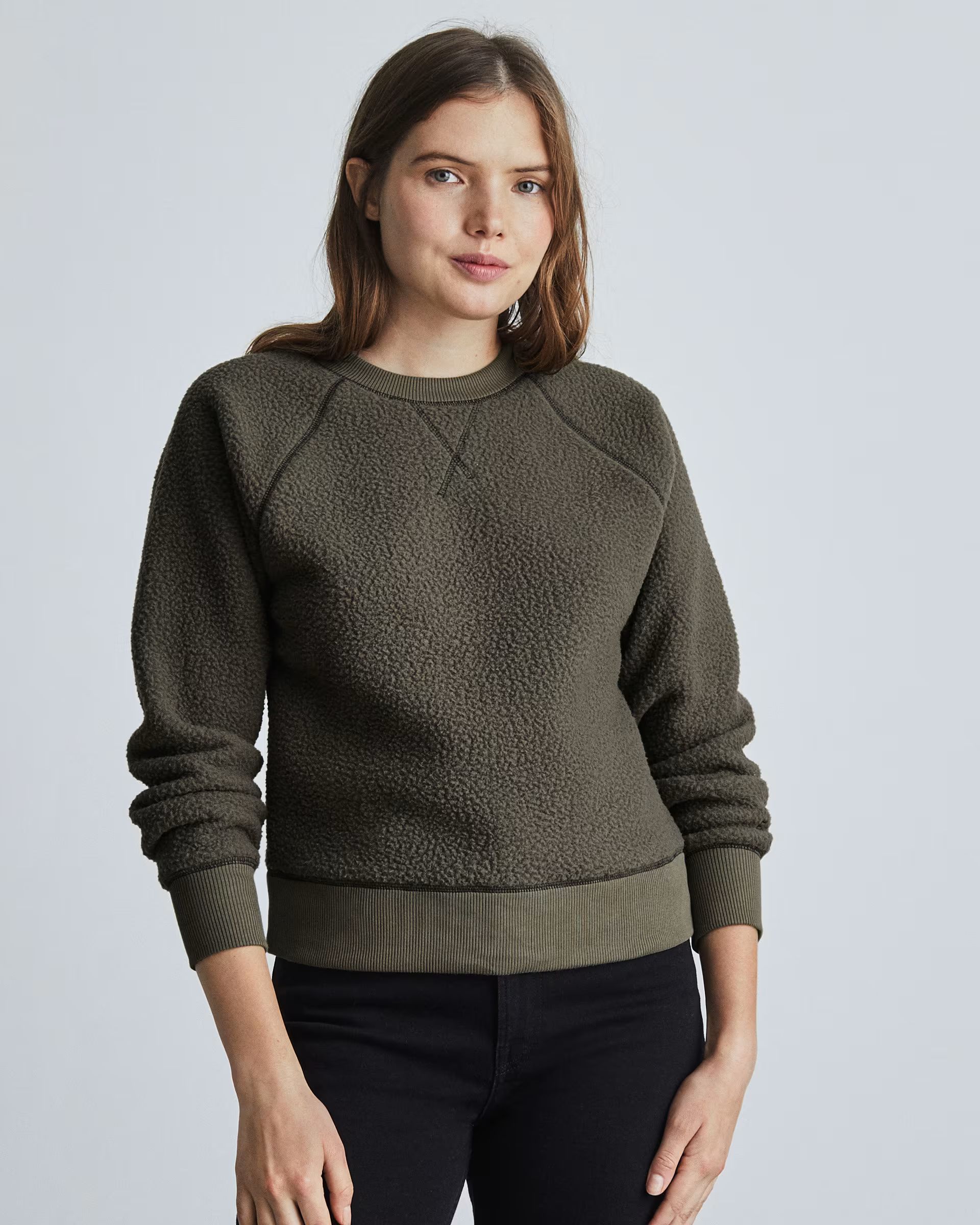 The ReNew Fleece Raglan Sweatshirt | Everlane