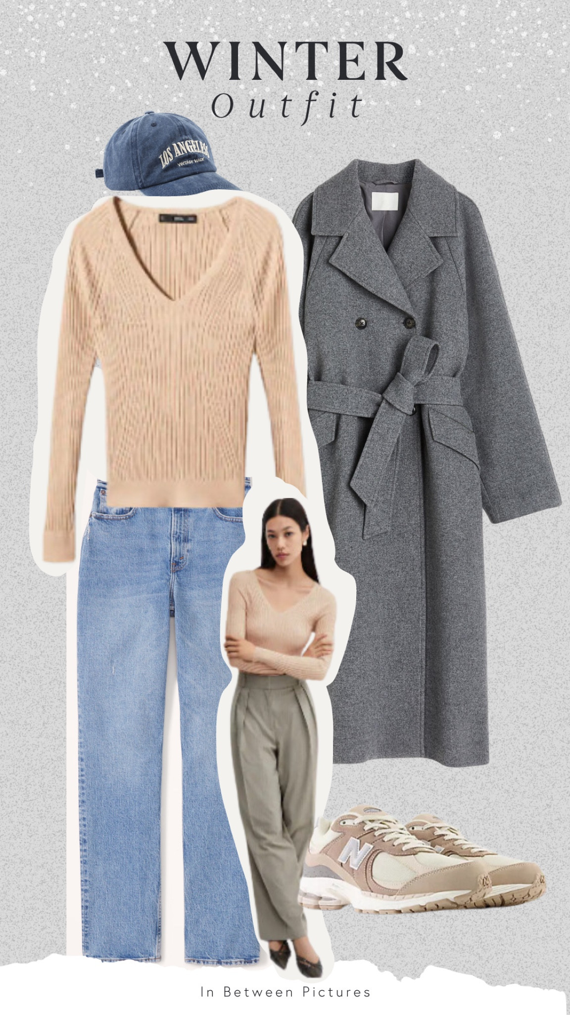 Fashion, Women's clothing, Outfit inspiration, Style, Wardrobe, Essential winter outfit, winter outfit, winter style, winter fashion, winter trends, warm coat, winter chic, cold weather fashion, Winter fashion, cozy ensemble, woolen tie belt coat, oversized coat, elegant outerwear, layered outfit, chilly weather essentials, soft matte top, seamless design, crop top, versatile white crew neck, urban style, casual wear, sporty footwear, New Balance sneakers, retro sneaker design, vintage athletic shoes, high rise denim, straight-cut jeans, casual denim wear, date night casual, relaxed office attire, weekend outings, modern street style, urban chic, hat accessories, cap, baseball hat, city-inspired accessory, comfortable winter wear, modern fashionista, day-to-night versatility, trendy winter attire, cold-weather essentials, stylish warmth.

#LTKstyletip #LTKbeauty #LTKSeasonal