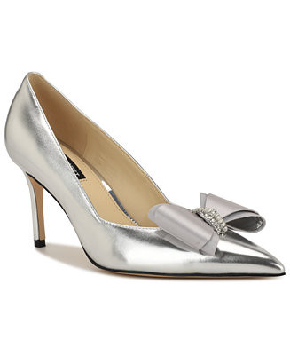 Women's Ceryn Embellished Bow Pumps | Macy's