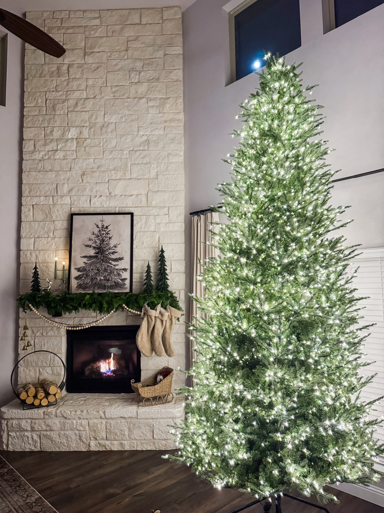 The viral twinkle tree is worth it!! Mine is the 12 ft full! Sooo insanely perfect and has multiple light settings  

#LTKHome #LTKHoliday #LTKSeasonal