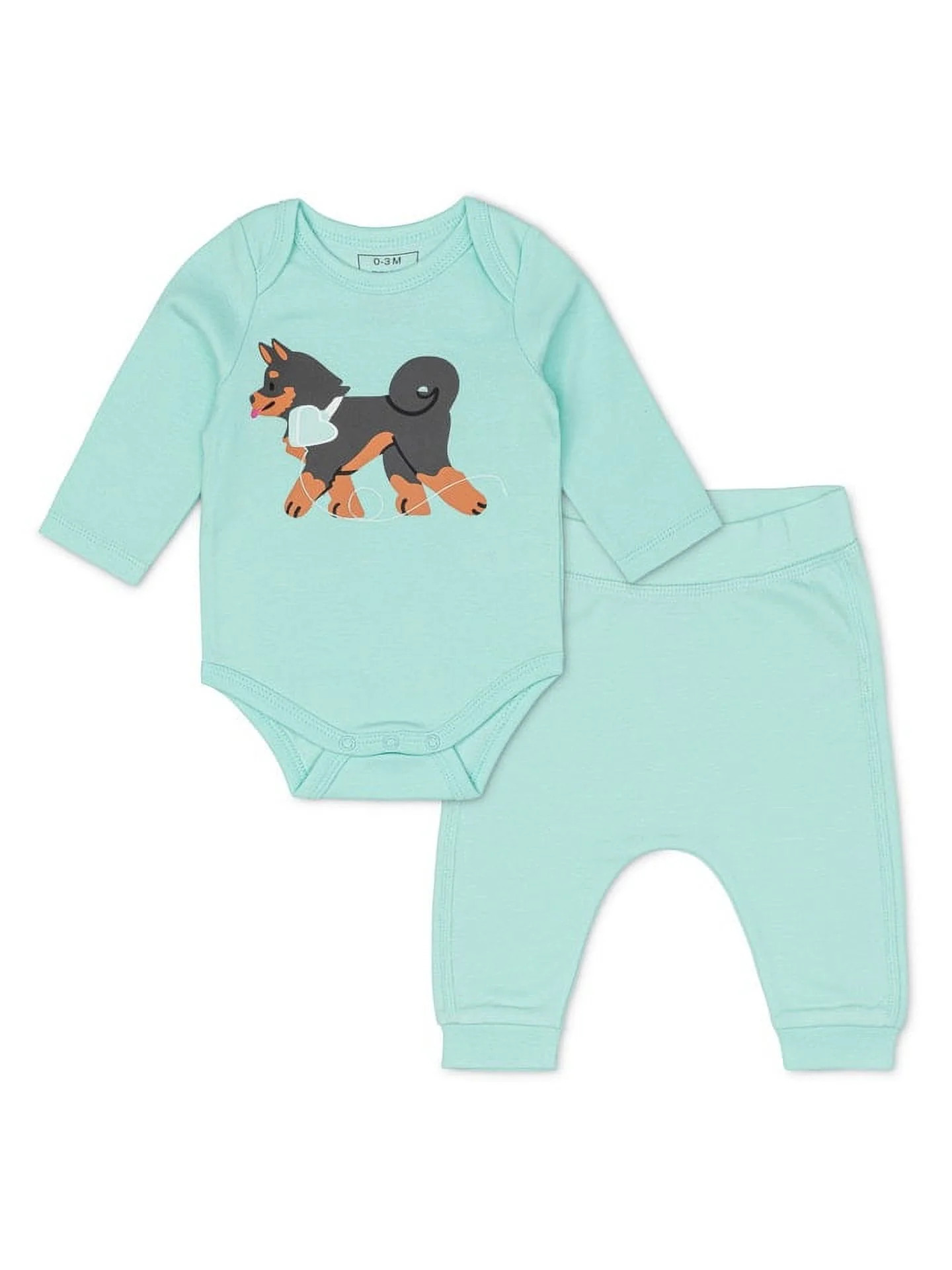 Paris Hilton x Monica + Andy Organic Cotton Baby First Moves Set, Sizes Preemie- 12-18 Months - W... | Walmart (US)