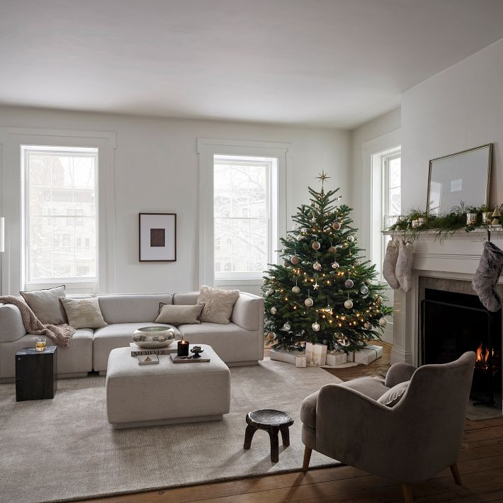 Arianna Modular 4-Piece Ottoman Sectional (108") | West Elm (US)