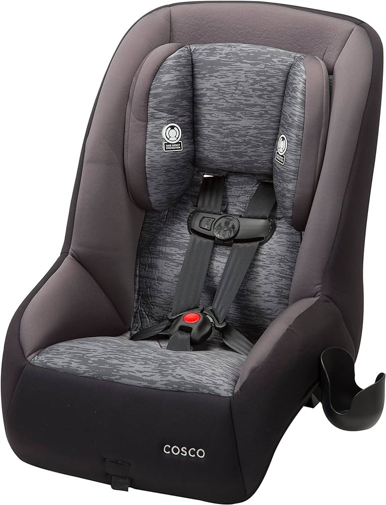 Cosco Mighty Fit 65 DX Convertible Car Seat (Heather Onyx Gray) | Amazon (US)