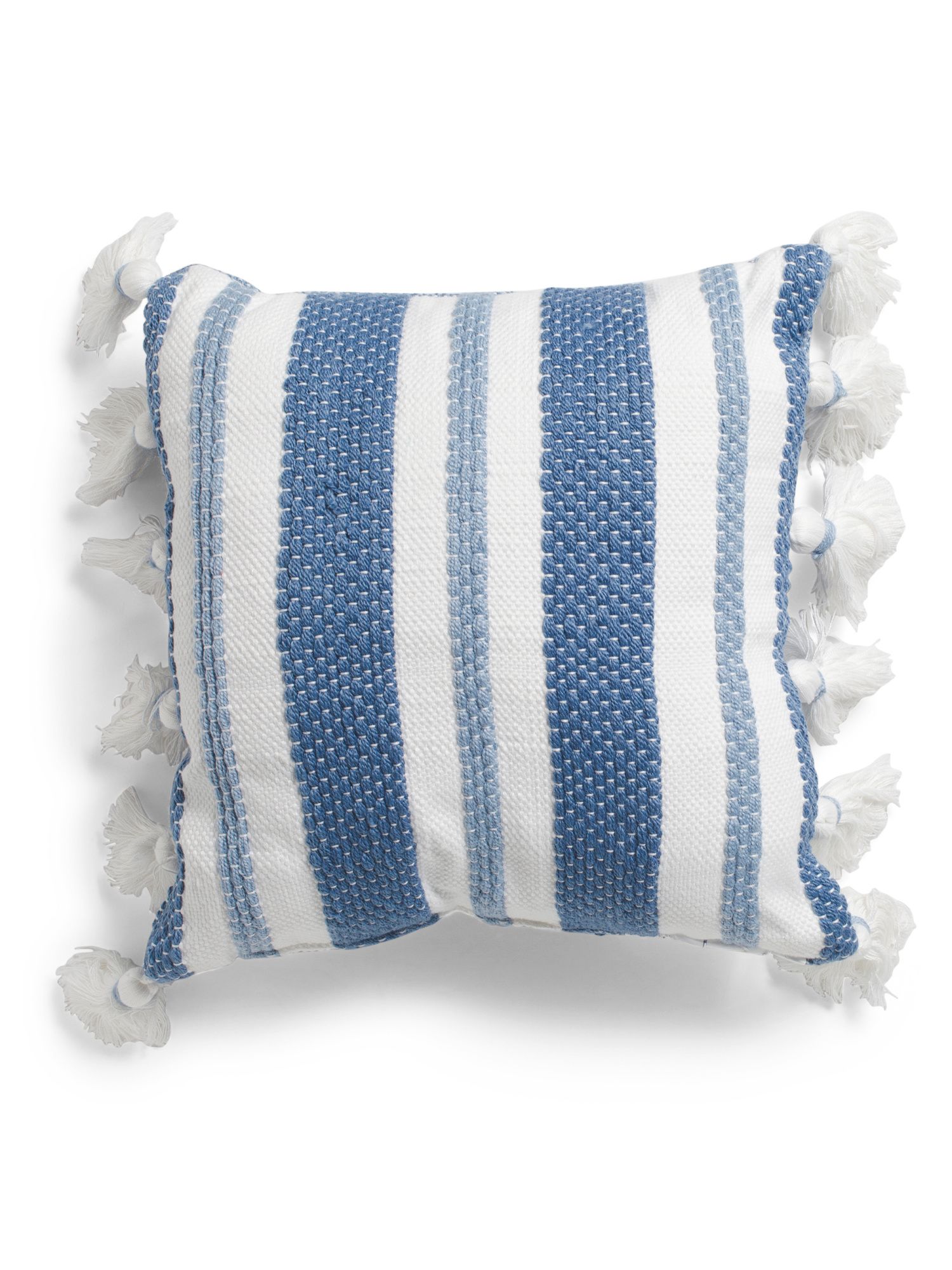 18x18 Indoor Outdoor Textured Stripe Pillow | Home | Marshalls | Marshalls