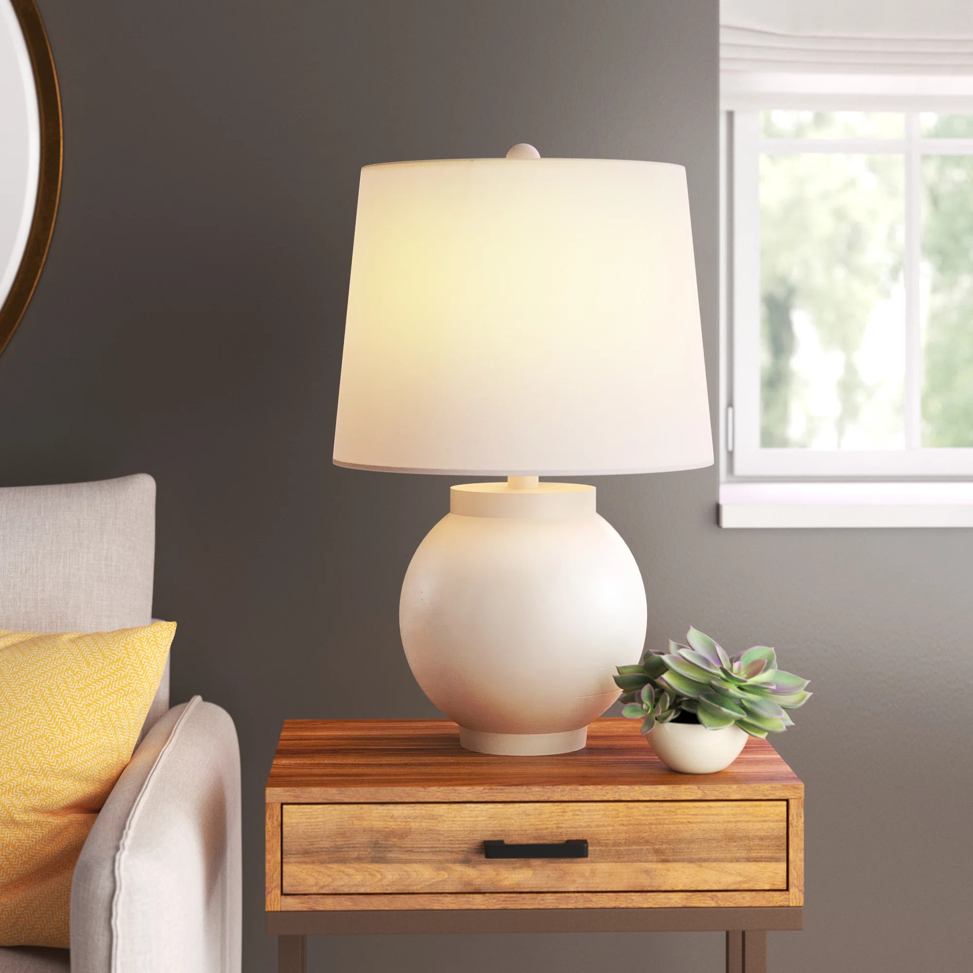Hamby Resin Table Lamp | Wayfair North America