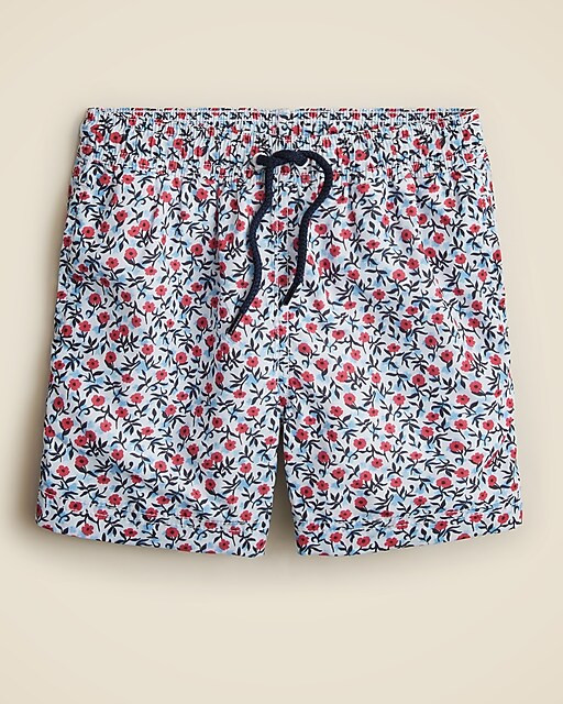 Boys' printed swim trunk | J. Crew US