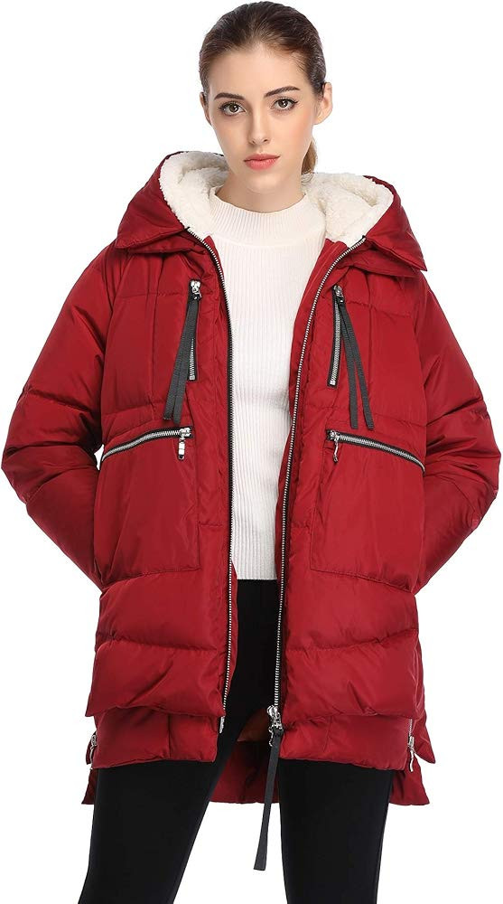 Women's Winter Down Jackets Long Down Coats Warm Parka with Hood | Amazon (US)