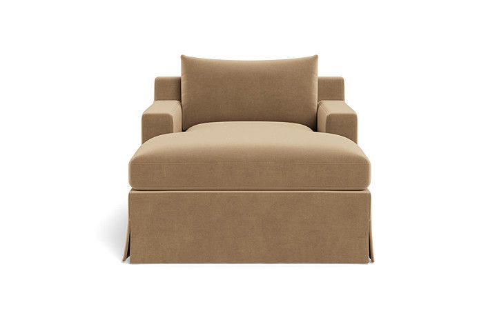 Sloan Slipcovered Chaise Lounge | Interior Define