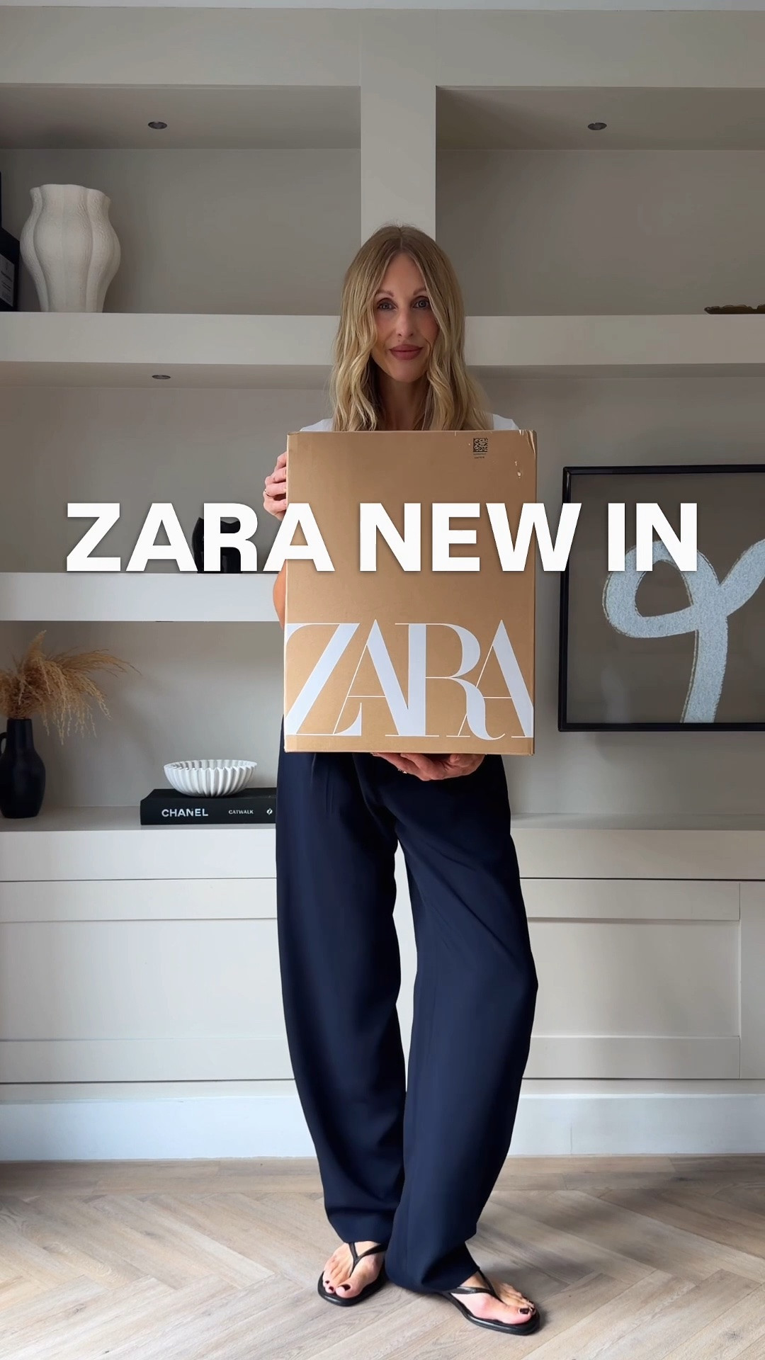 Zara new in haul with product codes - loving navy for autumn from tailored trousers to knitwear and indigo denim jeans 👖 

Wearing size Small in everything - 36 in the crop jeans and I sized down to a size 34 in the last pair of denim jeans

#LTKuk #LTKautumn #LTKjeans