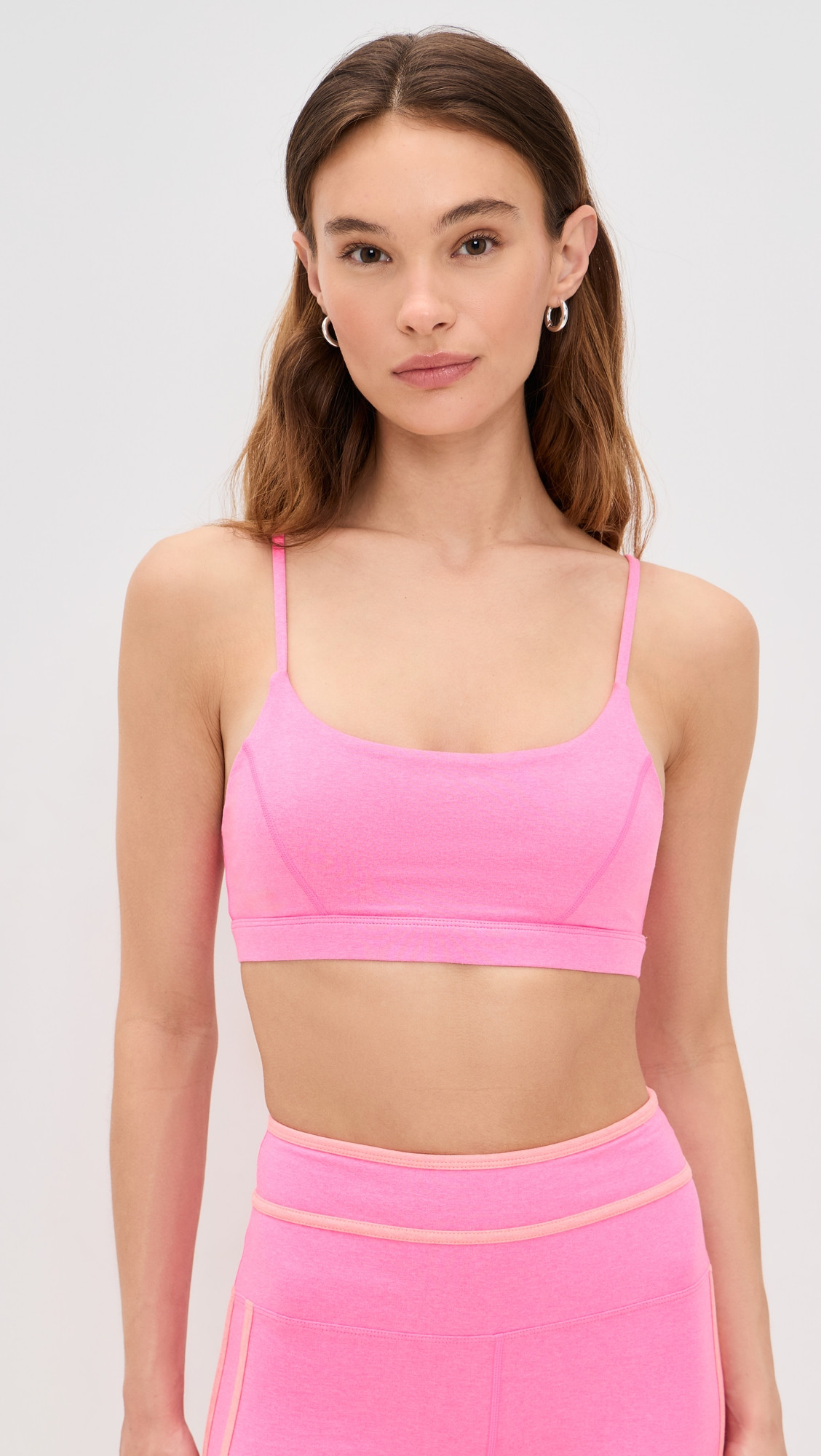 Beach Riot Sara Top Shoreline Pink M | Shopbop