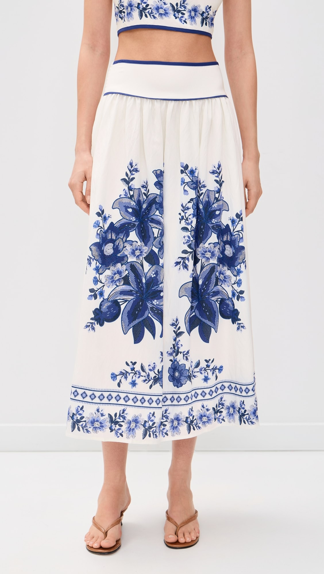 Floral Midi Skirt | Shopbop