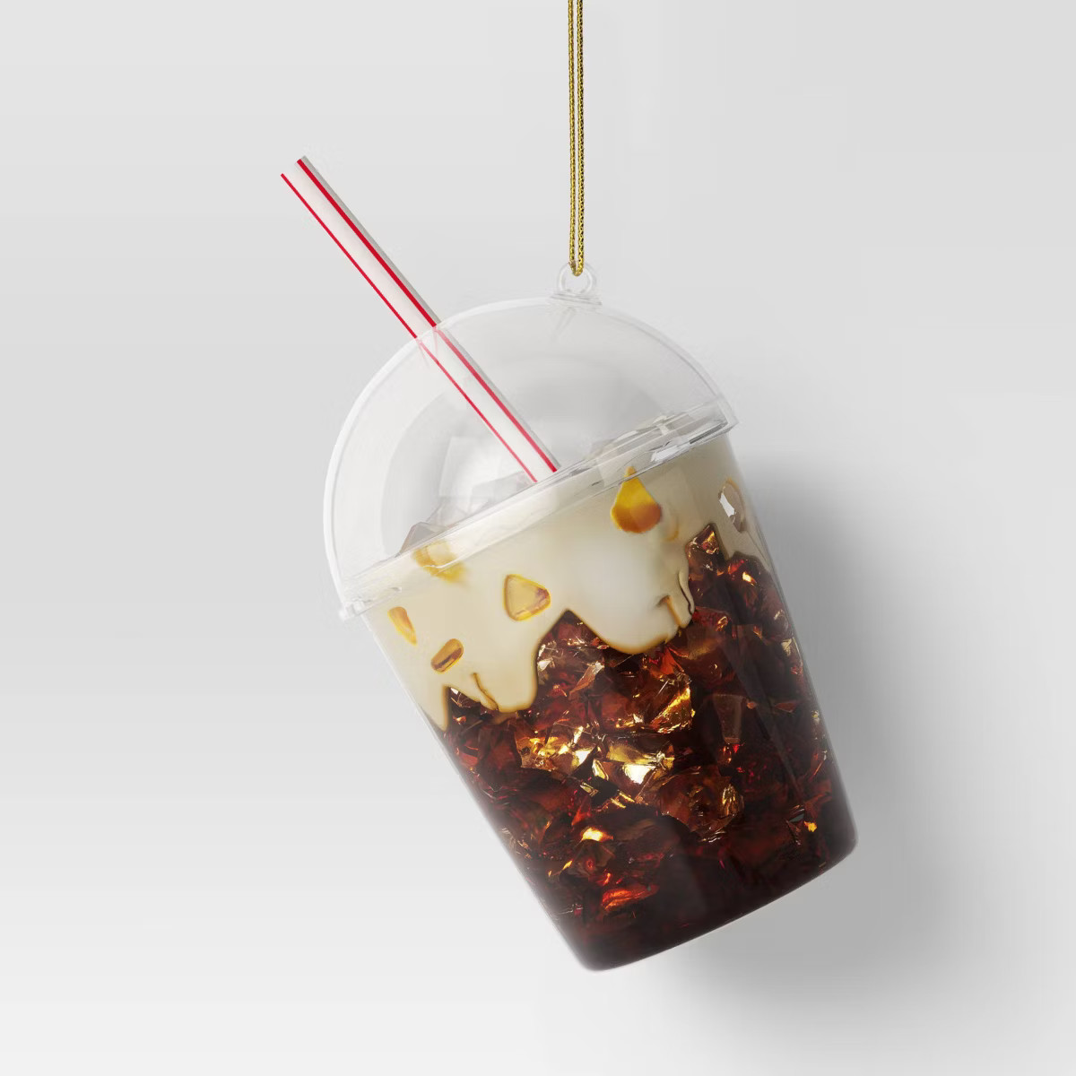 Christmas Glass Iced Coffee Ornament - Wondershop™ | Target