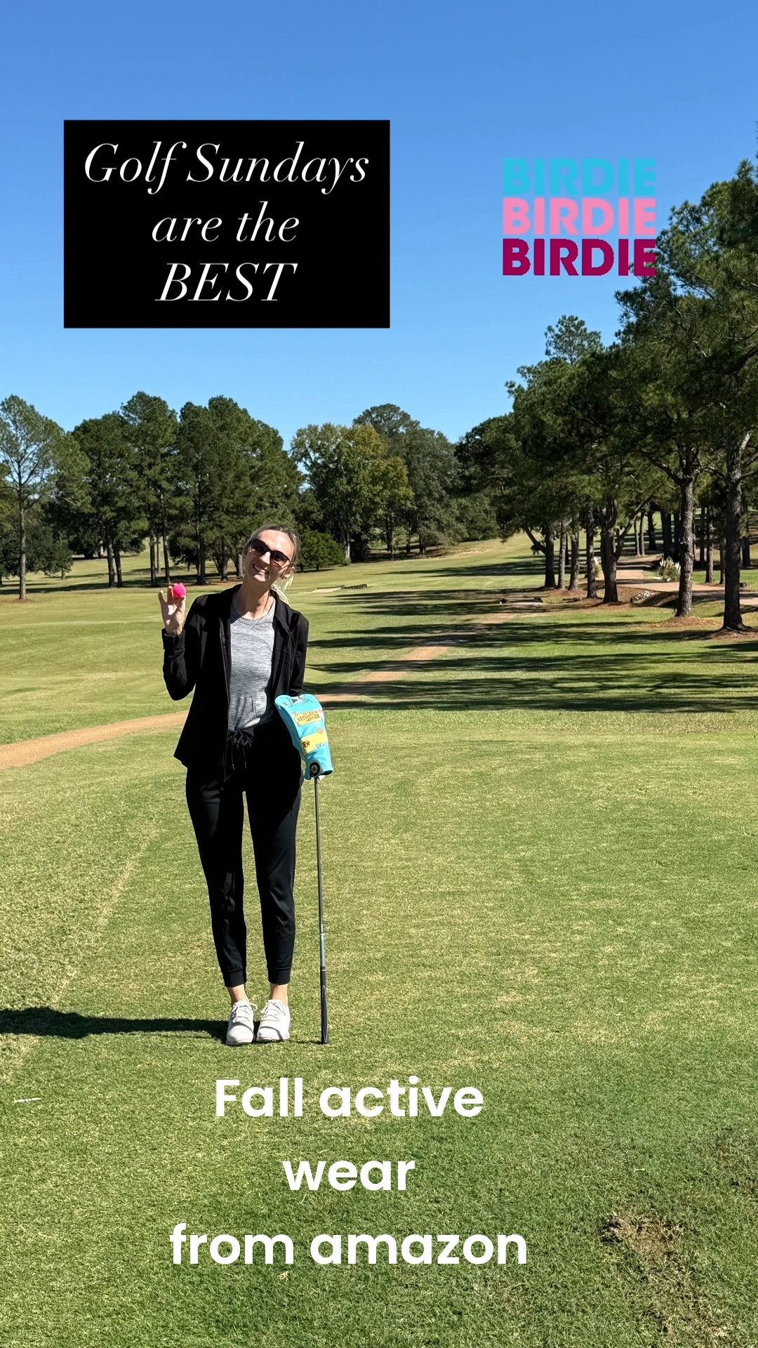 All my fall activities covered ✅ golf, errands, gym, & school days.
Obsessed with this CRZ Yoga set — the zip-up, dry-fit tee, and tall-friendly joggers are perfection 🍂
	•	my golf must-haves: FootJoy shoes, Callaway pink balls, & Ultrahuman ring 💕
#LTKFall #AmazonFashion #GolfGirl #AthleisureStyle #amazoninfluencer #tallgirl

#LTKActive #LTKTall #LTKFindsUnder50