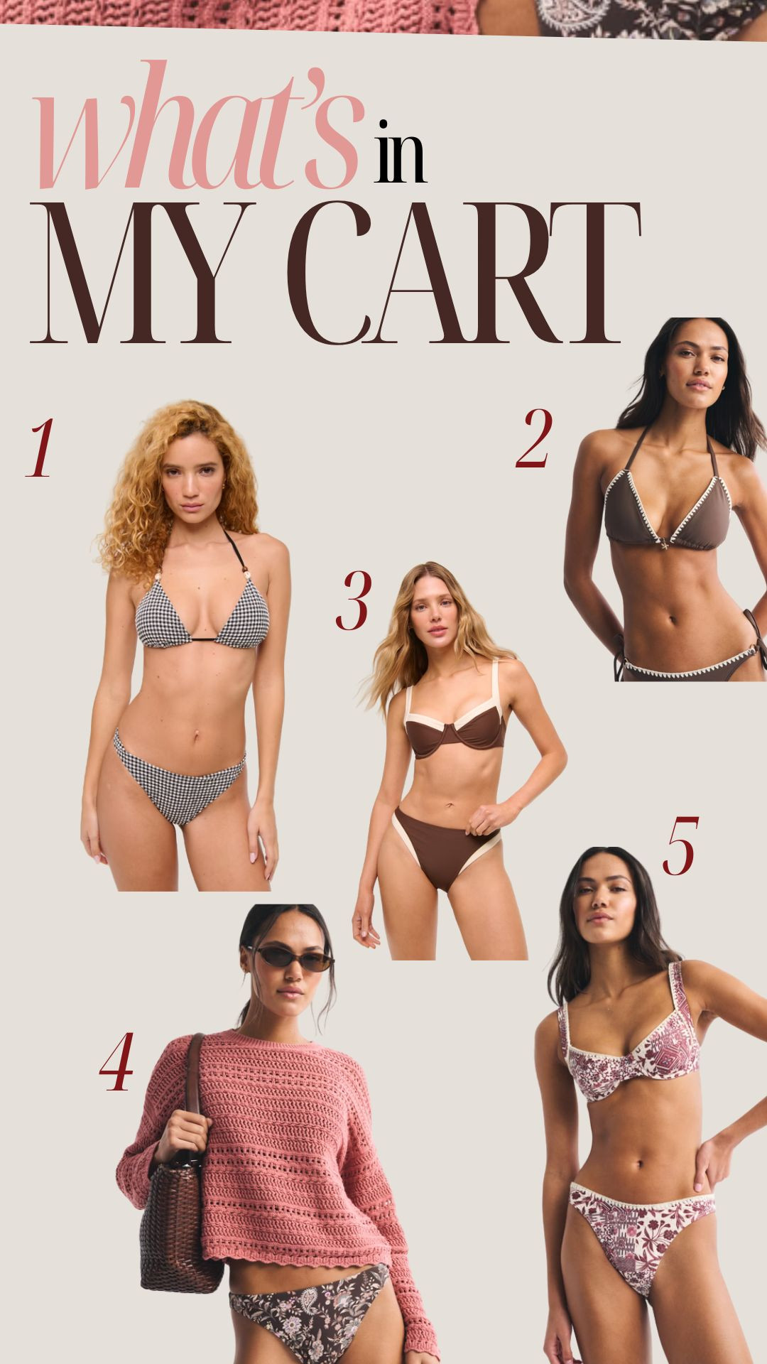 what to buy from a tropical getaway this winter from abercrombie

bikini, swimming suits, resort style, amazon fashion, amazon finds, abercrombie finds 

 #LTKdayinmylife #LTKFindsUnder50 #LTKFindsUnder100