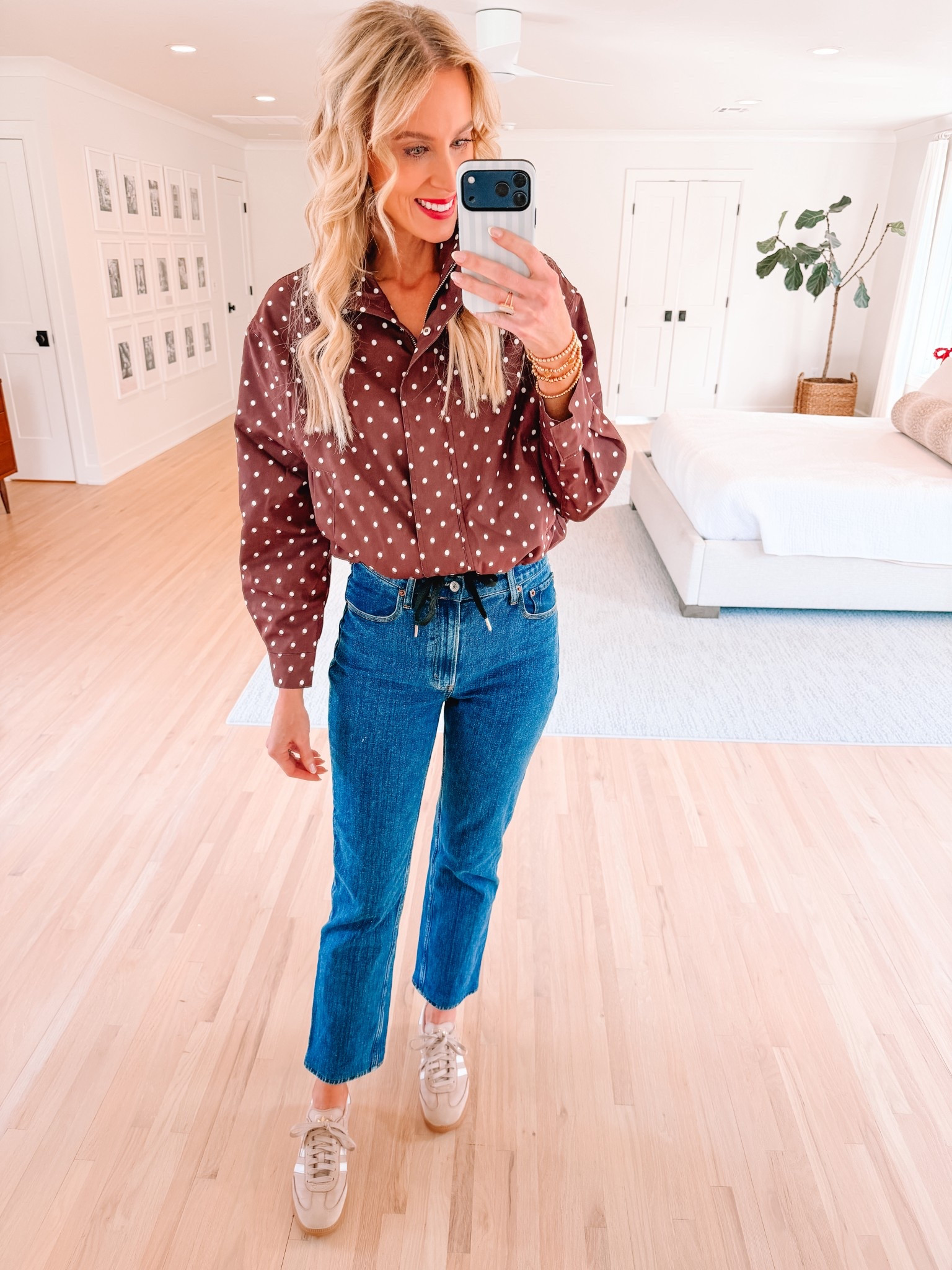 Loving this jacket from Amazon! 

Polka dot jacket / Cropped jacket / Adidas / Levi’s / Classic style

#LTKgrwm #LTKootd