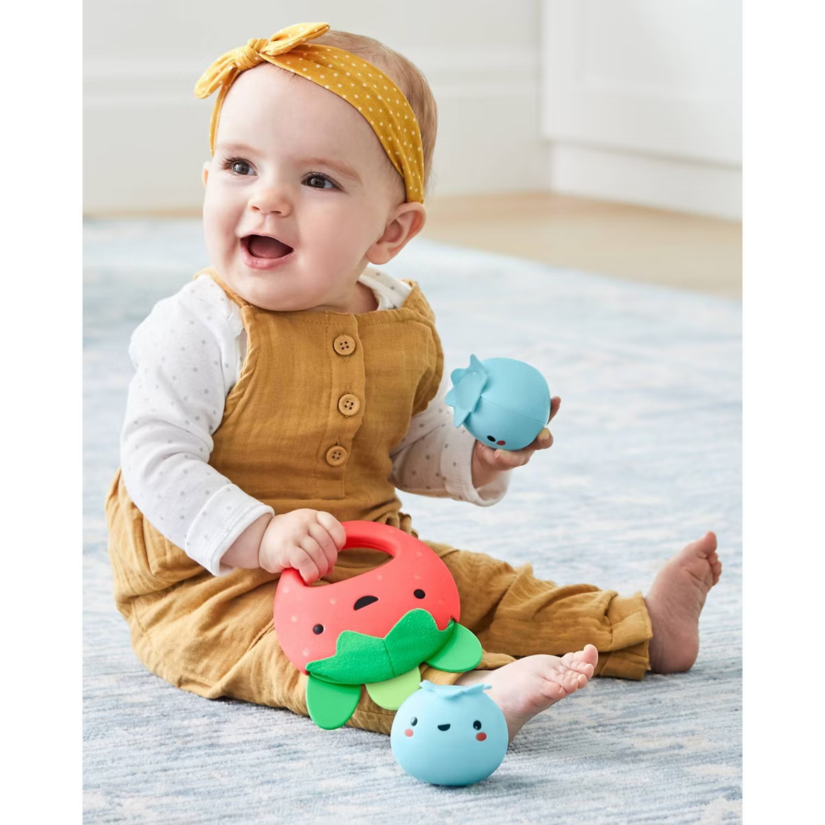 Skip Hop Farmstand Berry Cute Band Baby Toy - 3pc | Target
