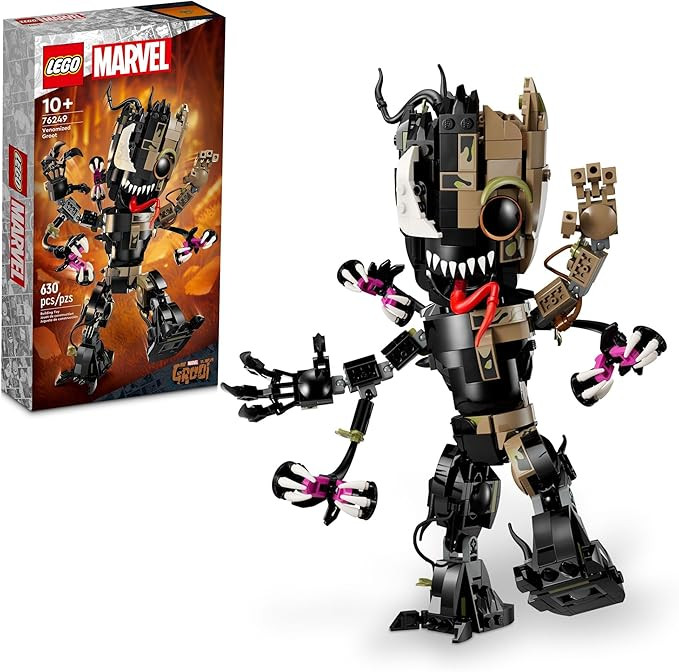 LEGO Marvel Venomized Groot 76249 Transformable Marvel Toy for Play and Display, Buildable Marvel... | Amazon (US)