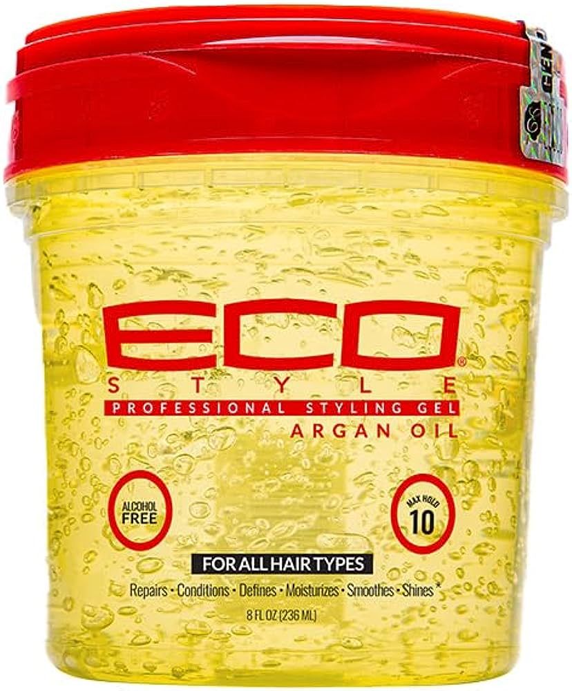 Eco Style Moroccan Argan Oil Styling Gel - Promotes Healthy Hair - Nourishes And Repairs Hair - D... | Amazon (US)