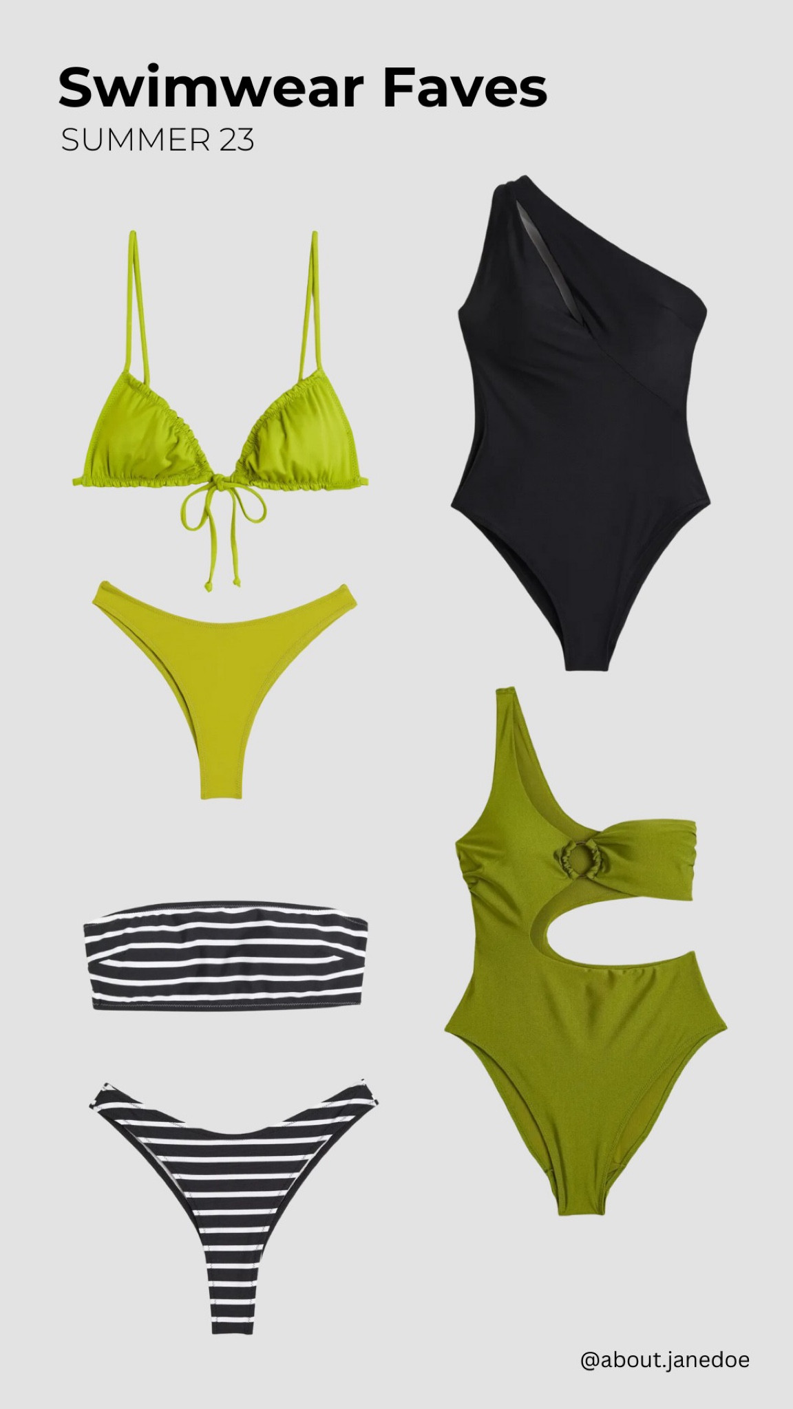 Algunos de mis bikinis y bañadores favoritos para verano 2023 / Some of my favorite swimwear pieces for this Summer

#LTKSeasonal #LTKswim #LTKeurope