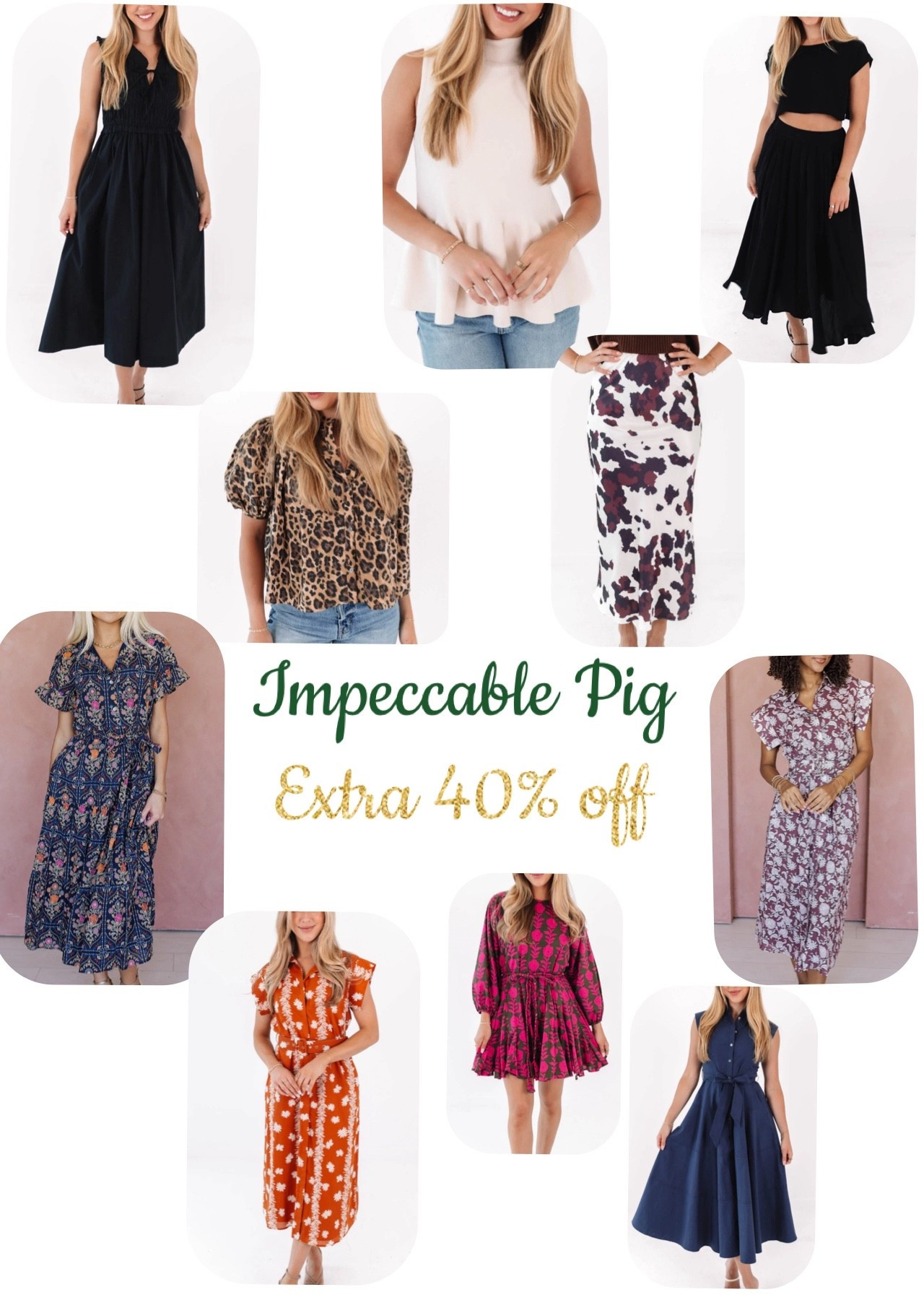Get extra 40% off impeccable pig this weekend only! I love these looks and they are great pieces for your closet year round! 

#LTKootd #LTKFindsUnder100 #LTKSaleAlert