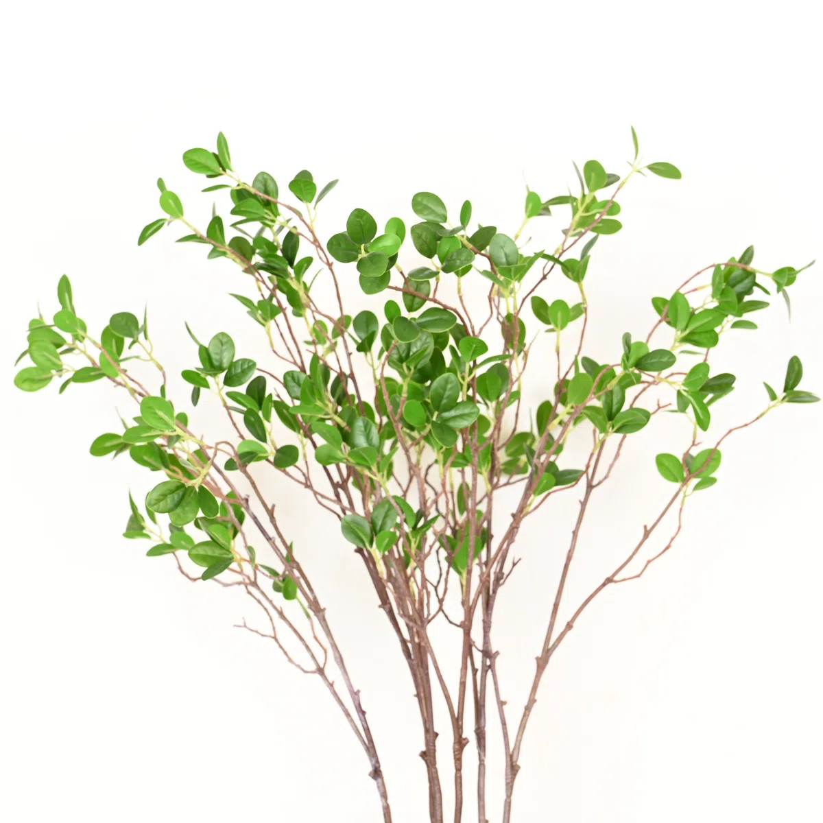 30" Artificial Leaves Branch For Vase Filler, Farmhouse Long Stem Greenery Foliage For Wedding Pa... | Wayfair North America