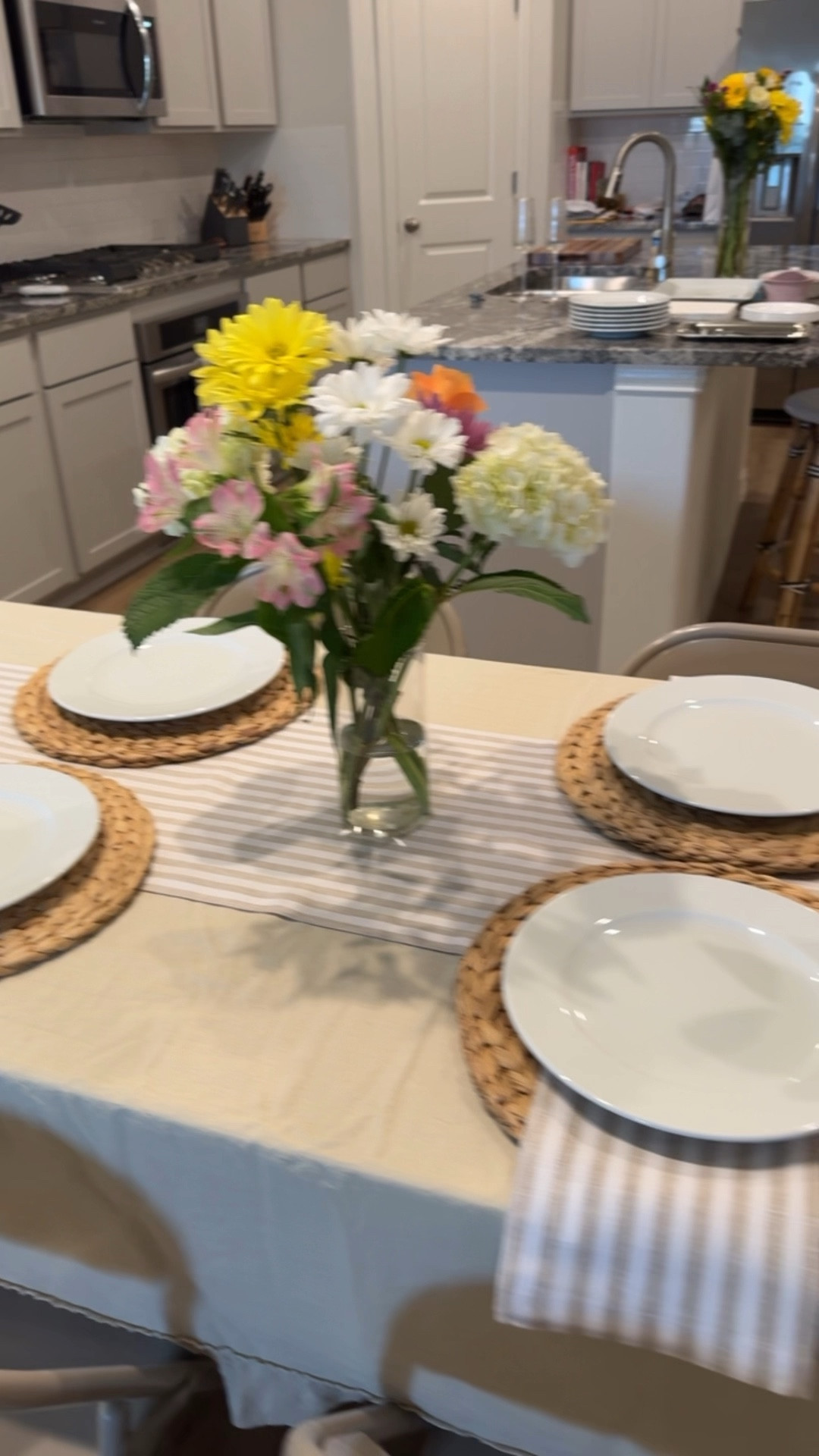 Amazon summer tablescape - Amazon summer table decor - summer hosting - summer dinner party - table cloth - table runner - neutral table - Amazon summer home - summer kitchen - neutral dinner party decor 


#LTKSummerEdit #LTKHome #LTKParties