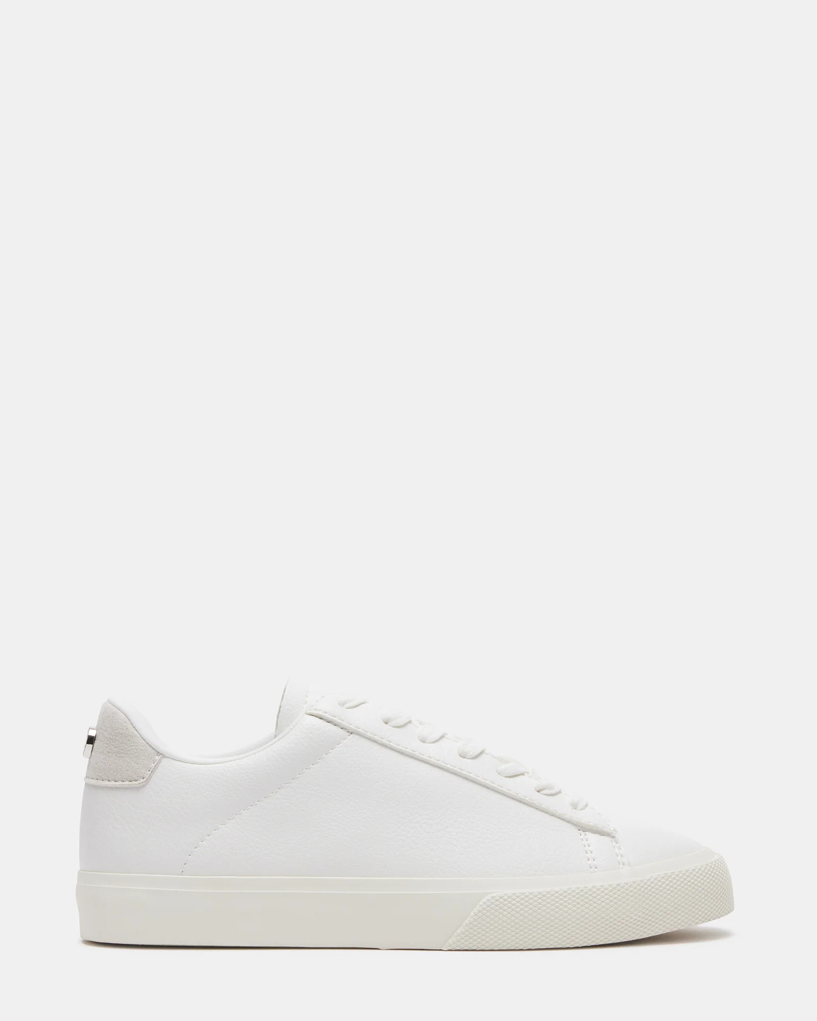REMI White Low-Top Lace-Up Sneaker | Women's Sneakers | Steve Madden (US)