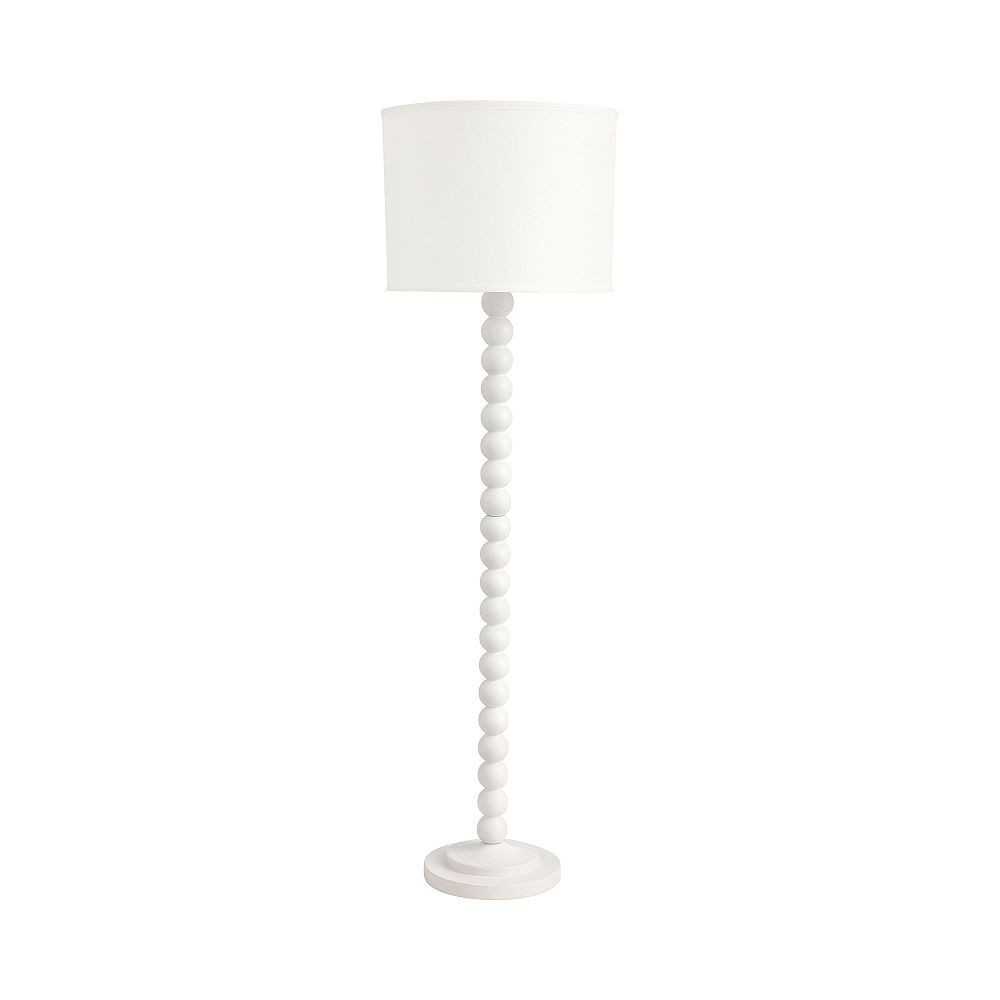 Naturalist Wood Ball Floor Lamp | Pottery Barn Teen