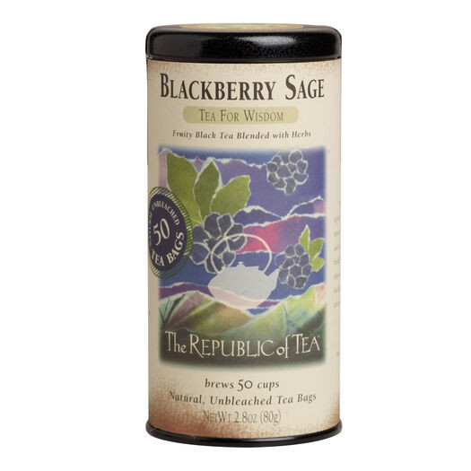 The Republic of Tea Blackberry Sage Black Tea 50 Count by World Market | World Market
